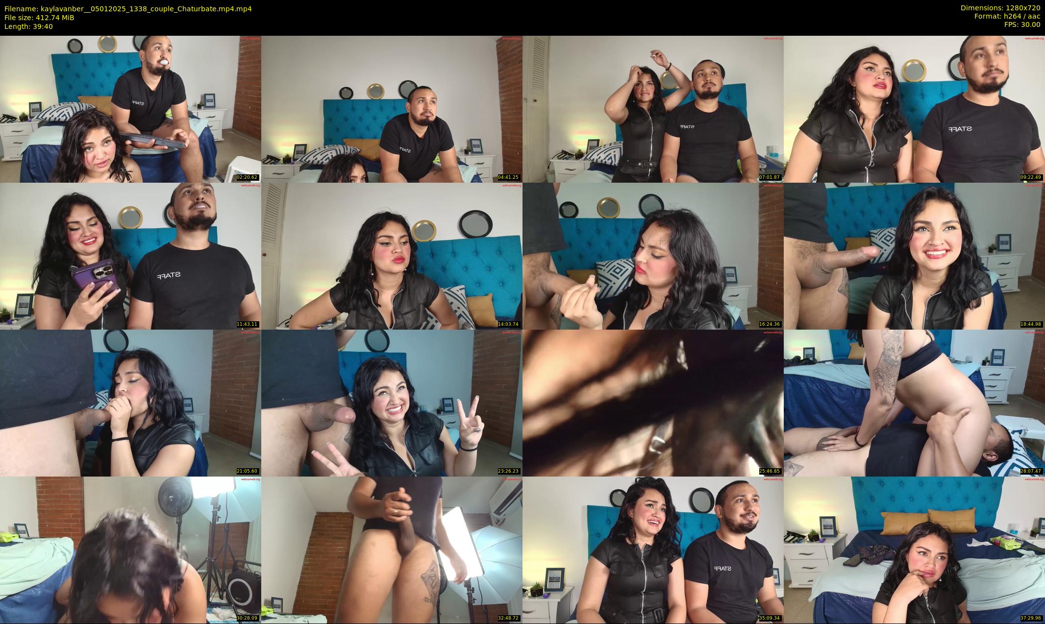 kaylavanber_ — 40 minute Chaturbate couple cam show recording, 720p, Jan 5, 2025