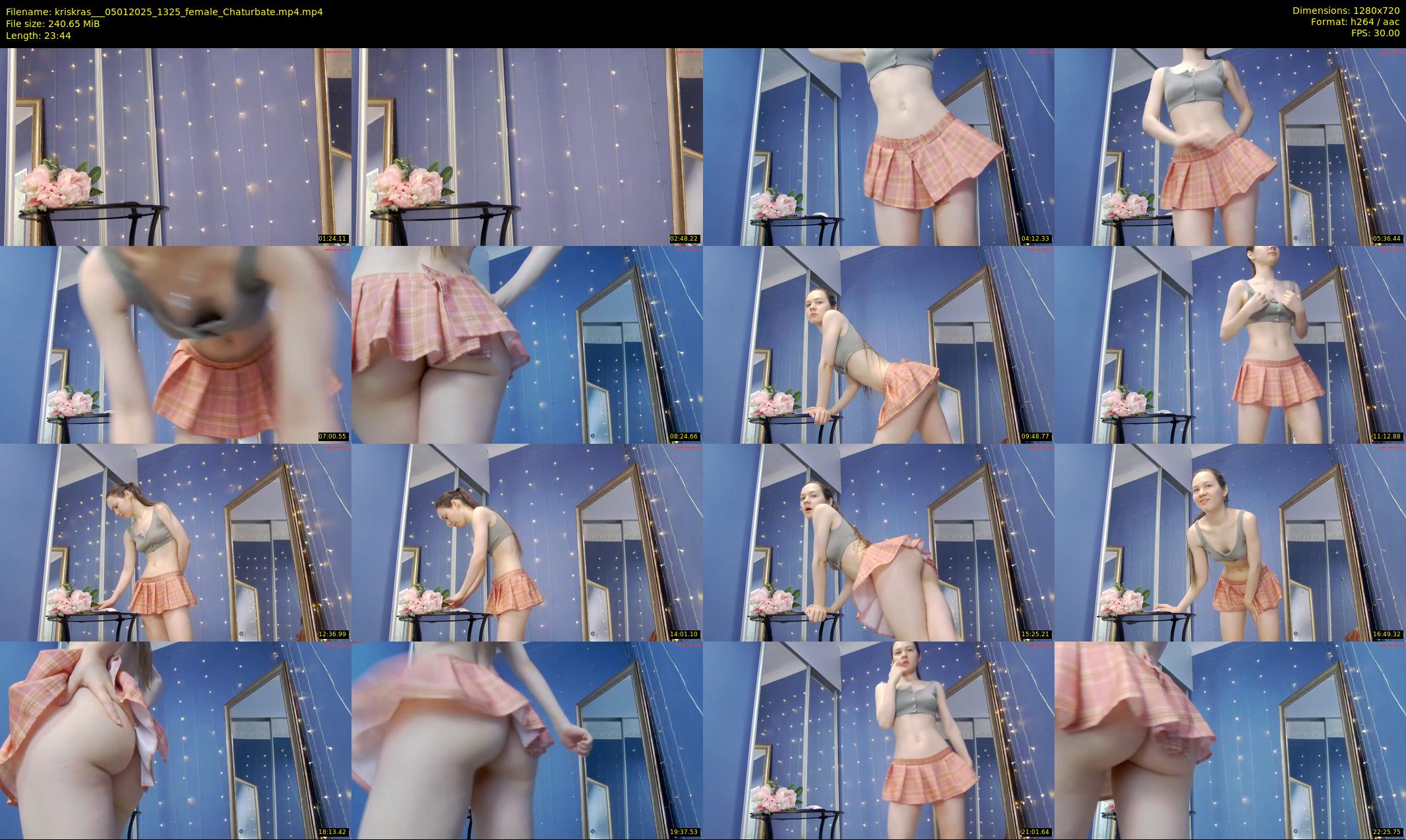 kriskras__ — 24 minute Chaturbate female cam show recording, 720p, Jan 5, 2025