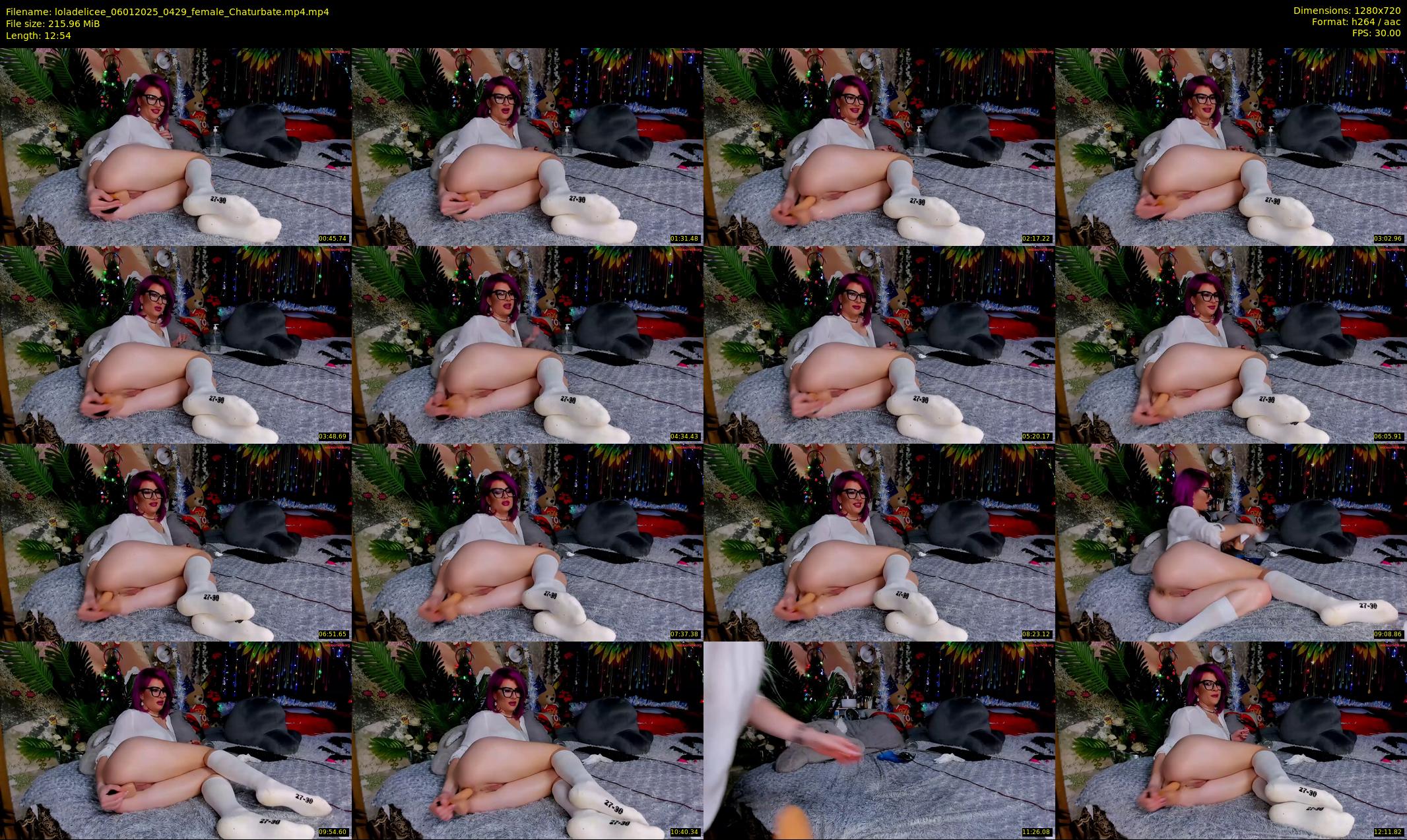 loladelicee — 13 minute Chaturbate female cam show recording, 720p, Jan 6, 2025