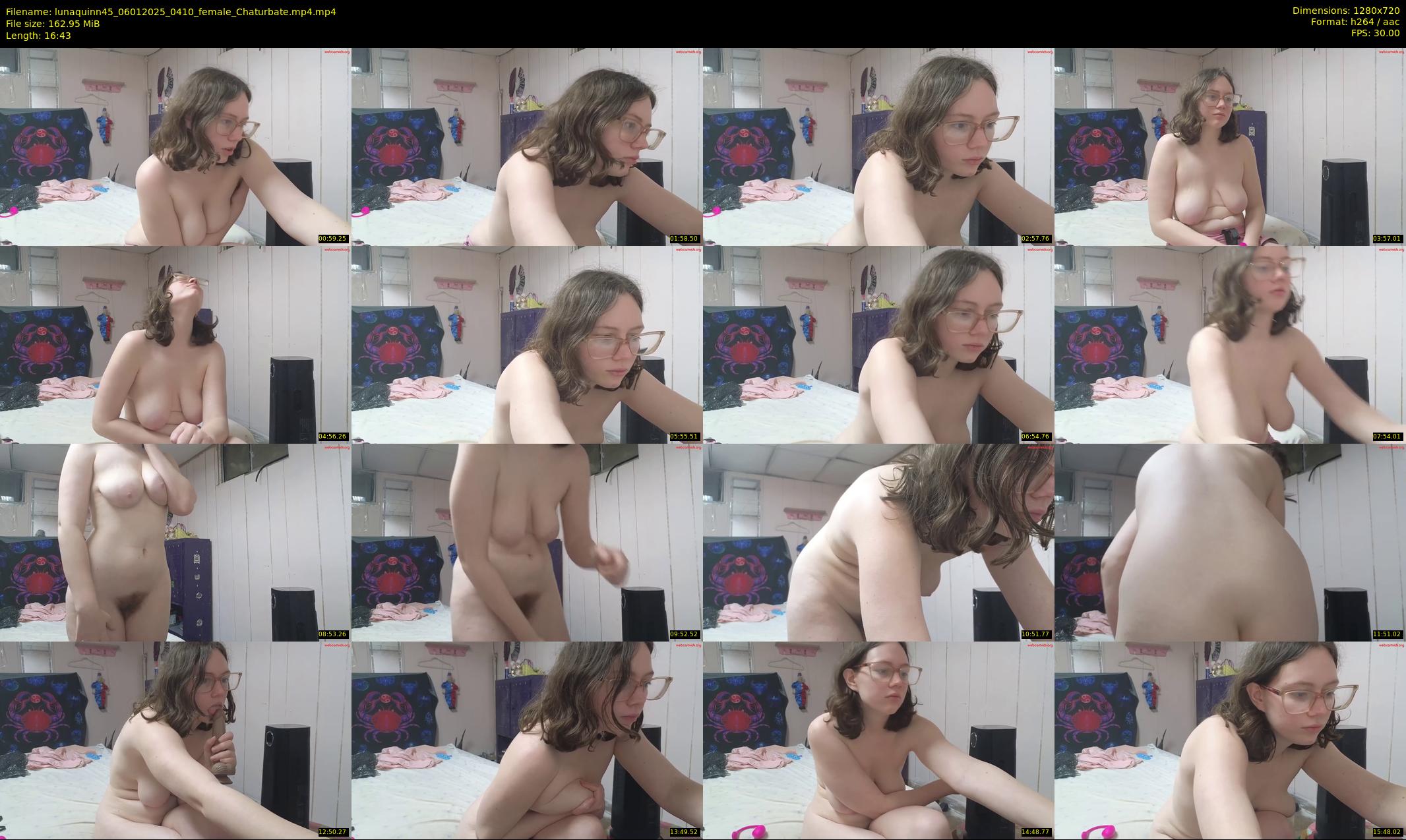 lunaquinn45 — 17 minute Chaturbate female cam show recording, 720p, Jan 6, 2025
