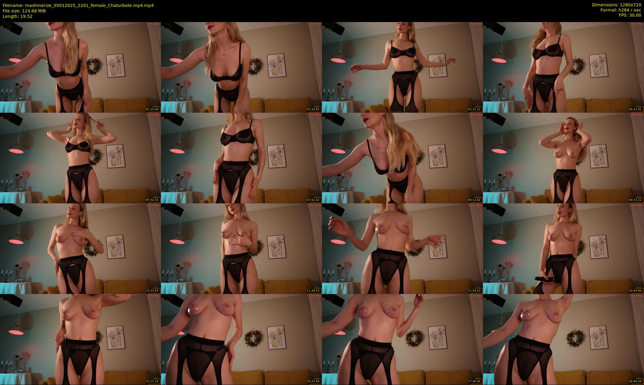 mashmerize — 20 minute Chaturbate female cam show recording, 720p, Jan 5, 2025