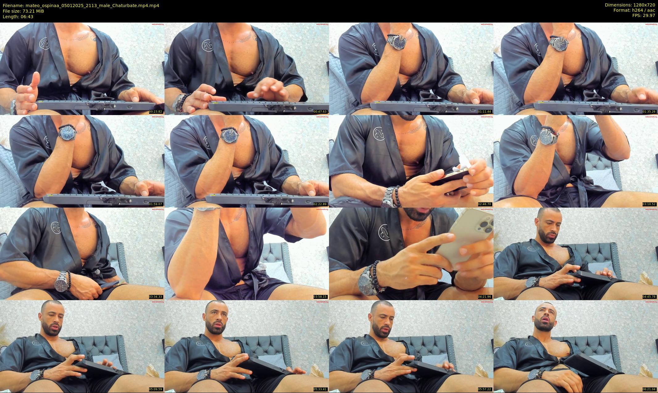 mateo_ospinaa — 7 minute Chaturbate male cam show recording, 720p, Jan 5, 2025