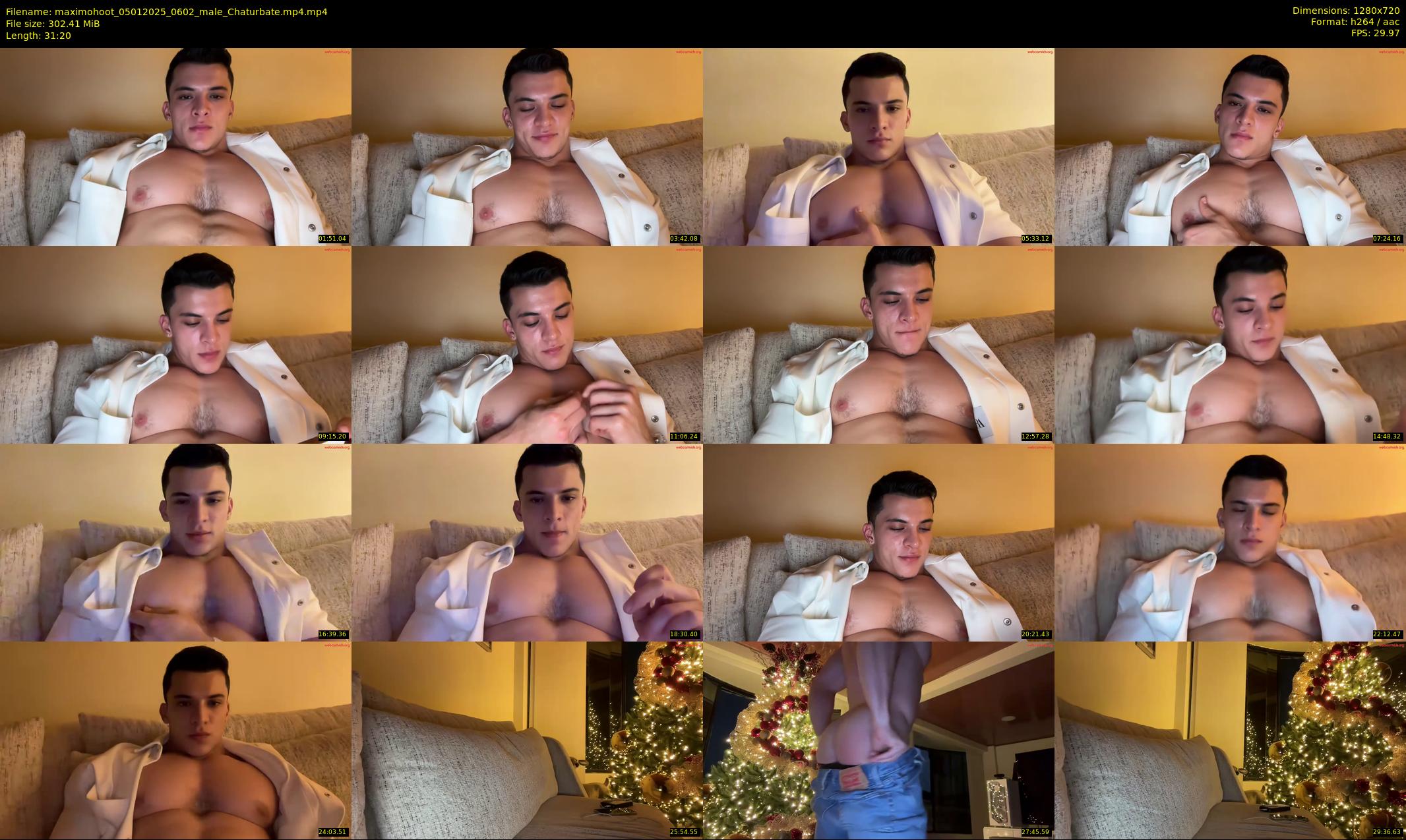 maximohoot — 32 minute Chaturbate male cam show recording, 720p, Jan 5, 2025