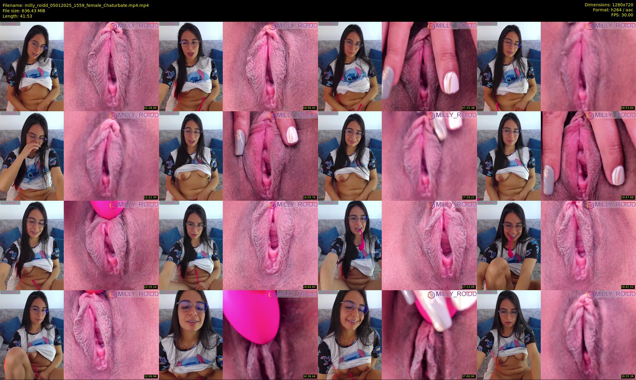 milly_roidd — 42 minute Chaturbate female cam show recording, 720p, Jan 5, 2025