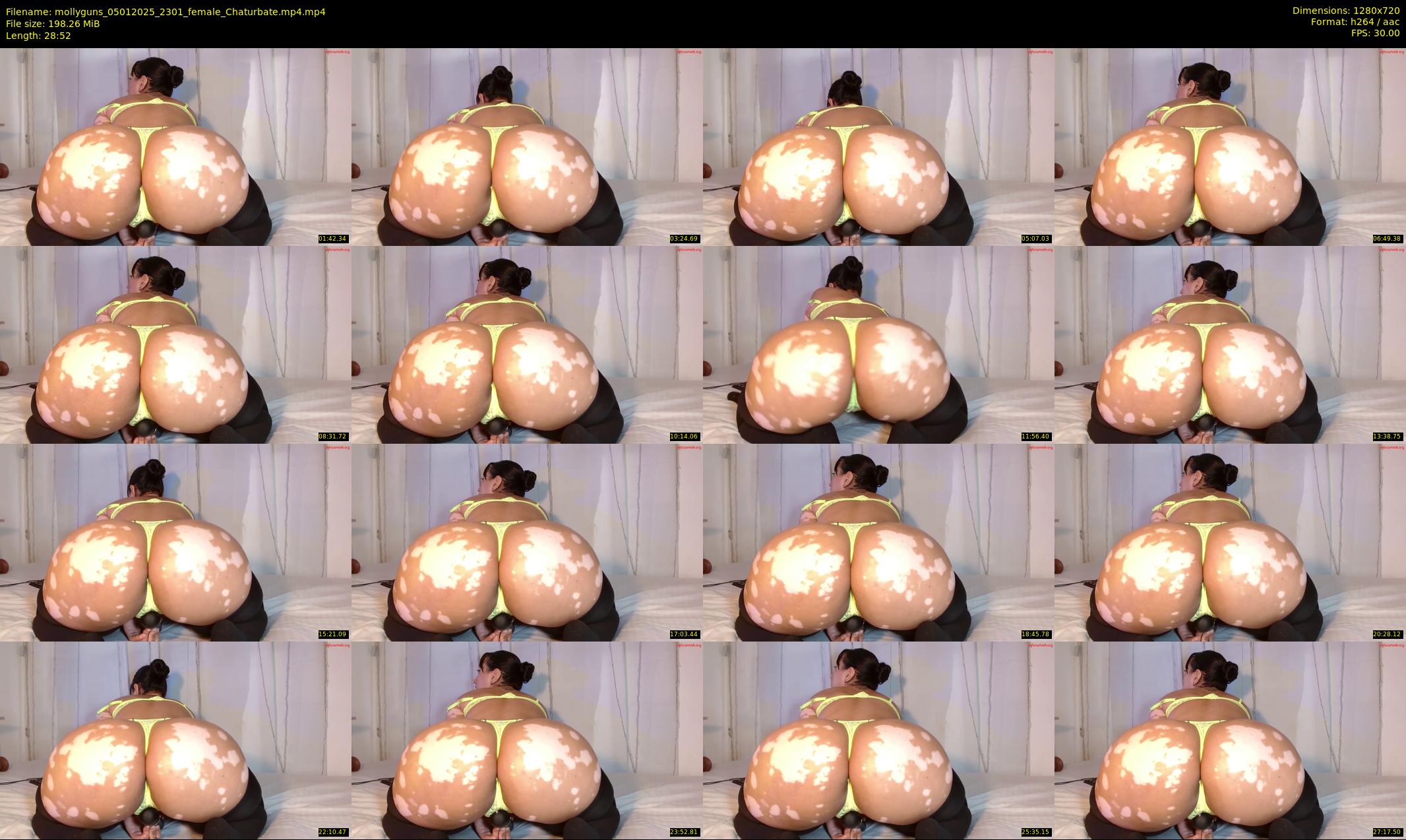 mollyguns — 29 minute Chaturbate female cam show recording, 720p, Jan 5, 2025