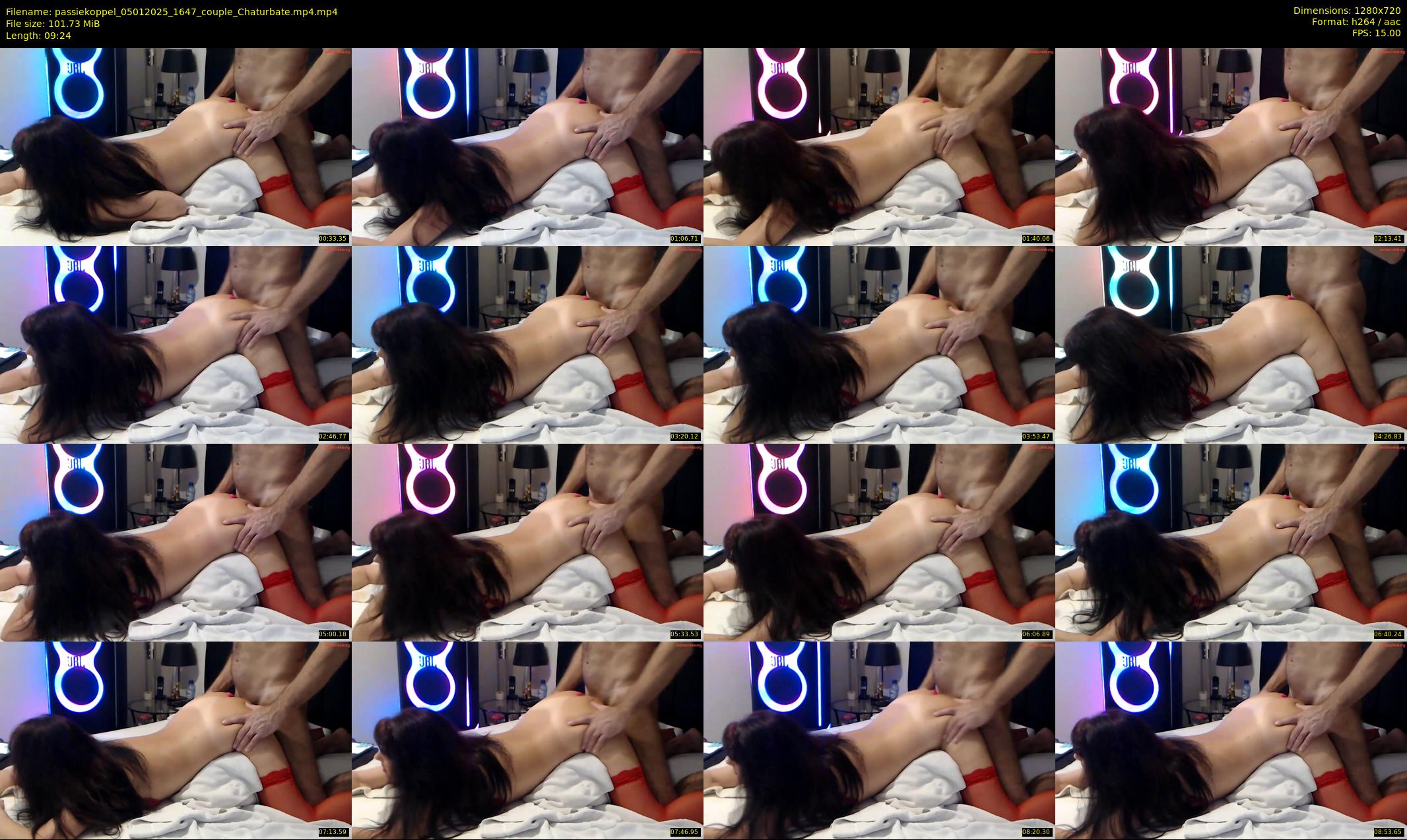 passiekoppel — 10 minute Chaturbate couple cam show recording, 720p, Jan 5, 2025