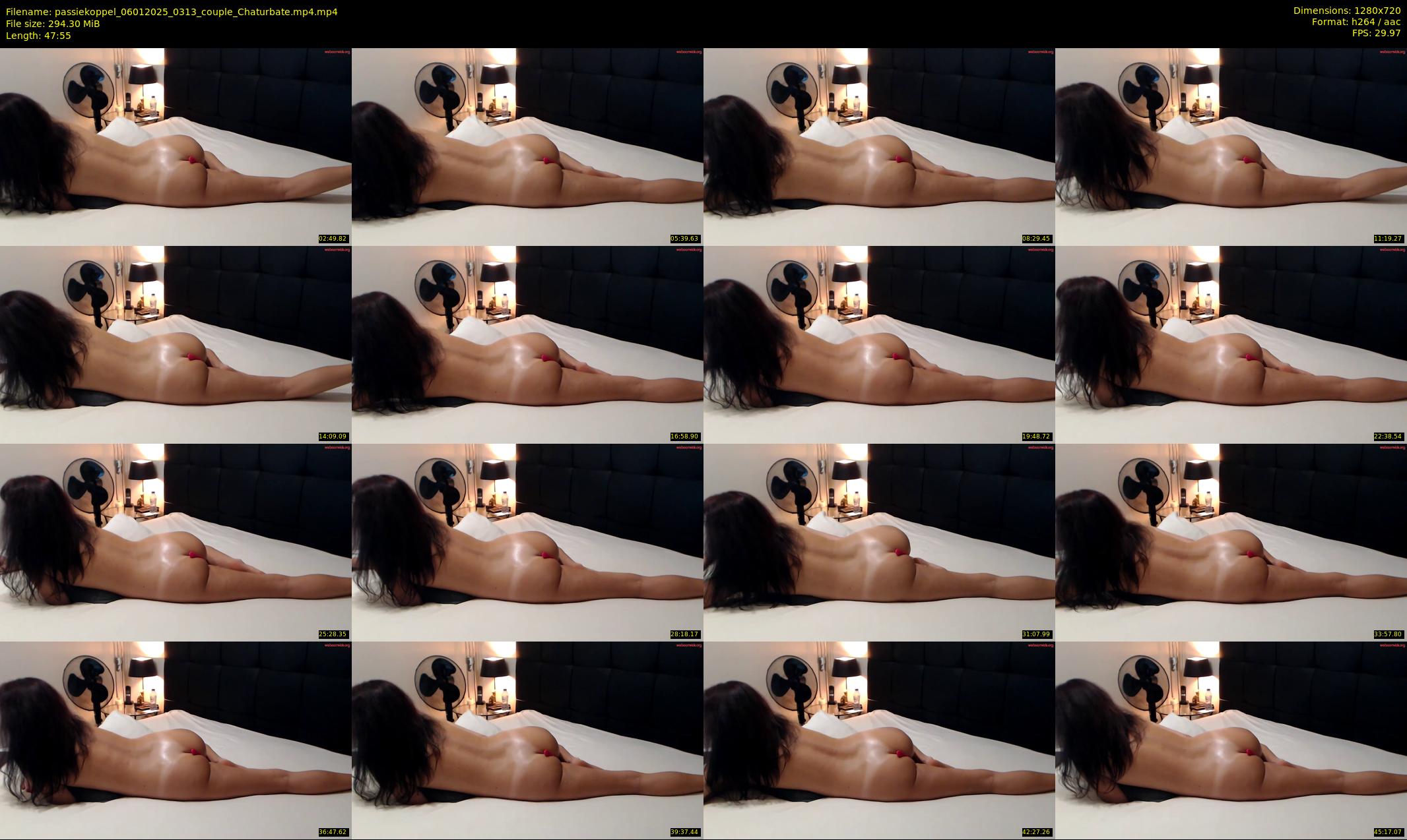passiekoppel — 48 minute Chaturbate couple cam show recording, 720p, Jan 6, 2025