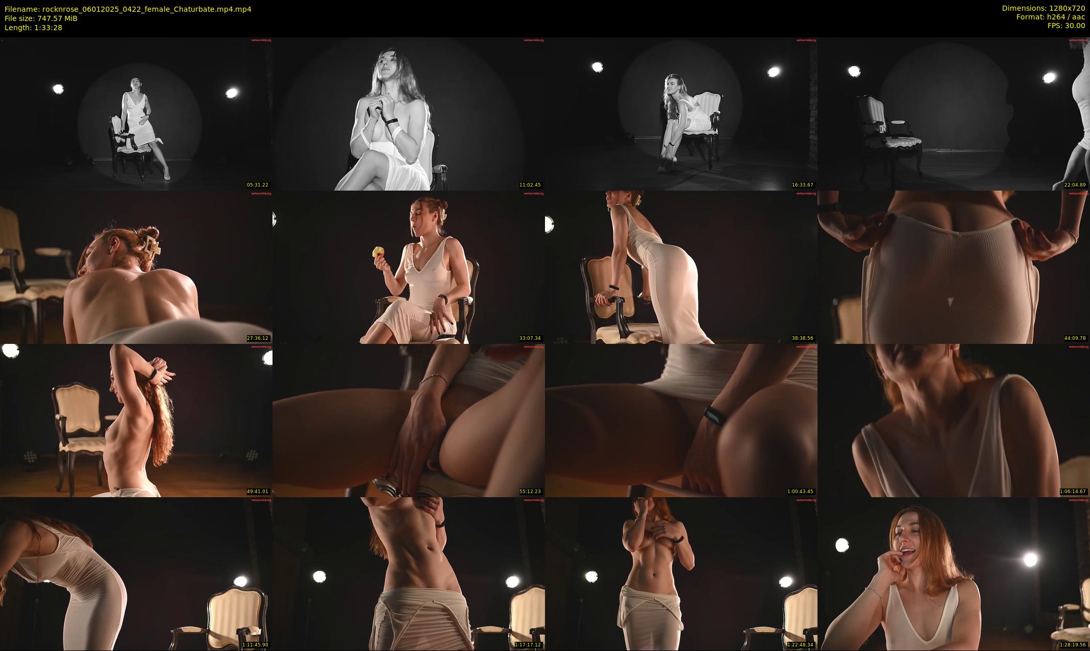 rocknrose — 94 minute Chaturbate female cam show recording, 720p, Jan 6, 2025