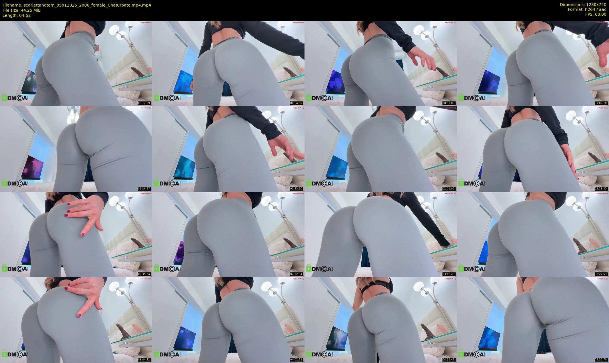 scarlettandtom — 5 minute Chaturbate couple cam show recording, 720p, Jan 5, 2025