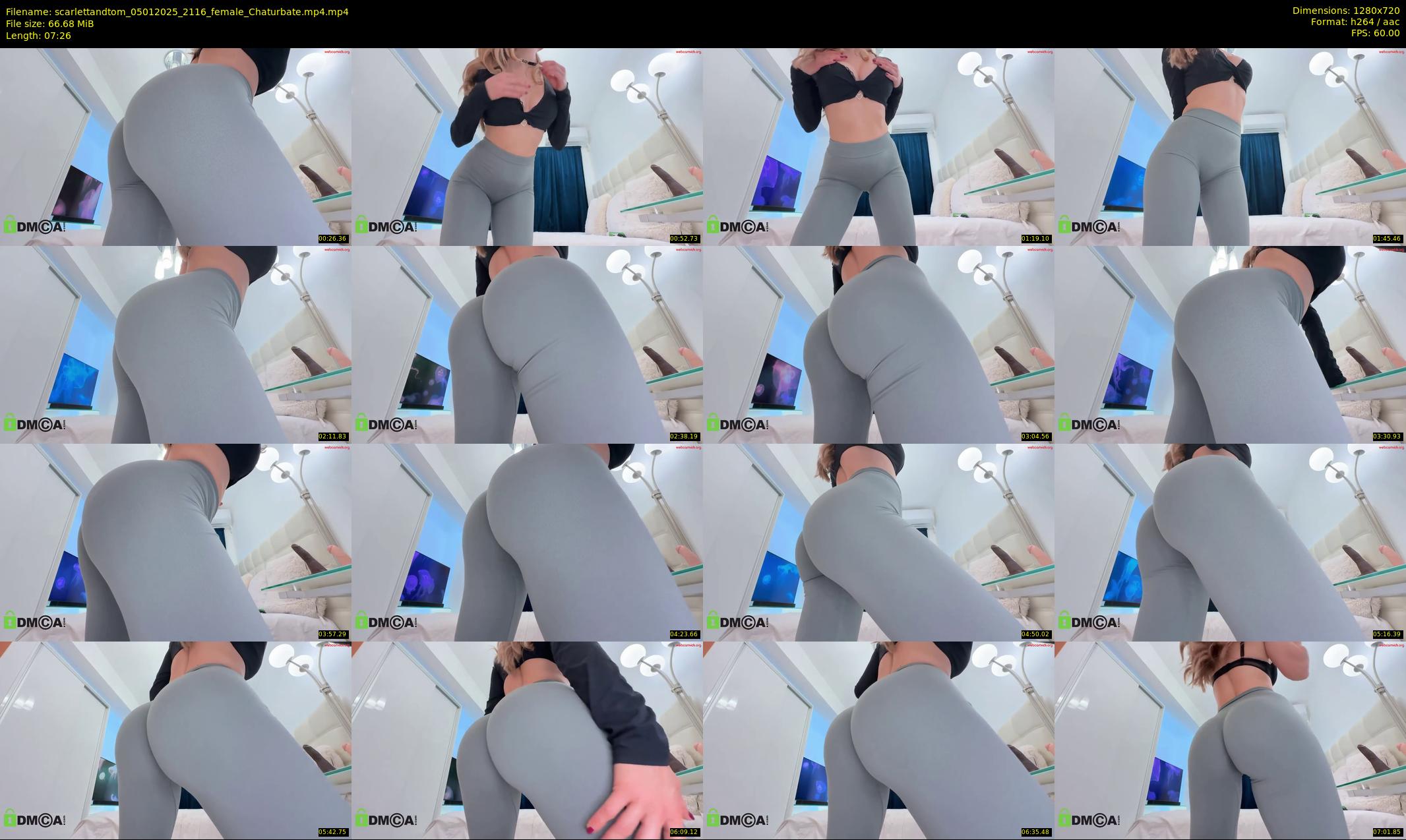 scarlettandtom — 8 minute Chaturbate couple cam show recording, 720p, Jan 5, 2025
