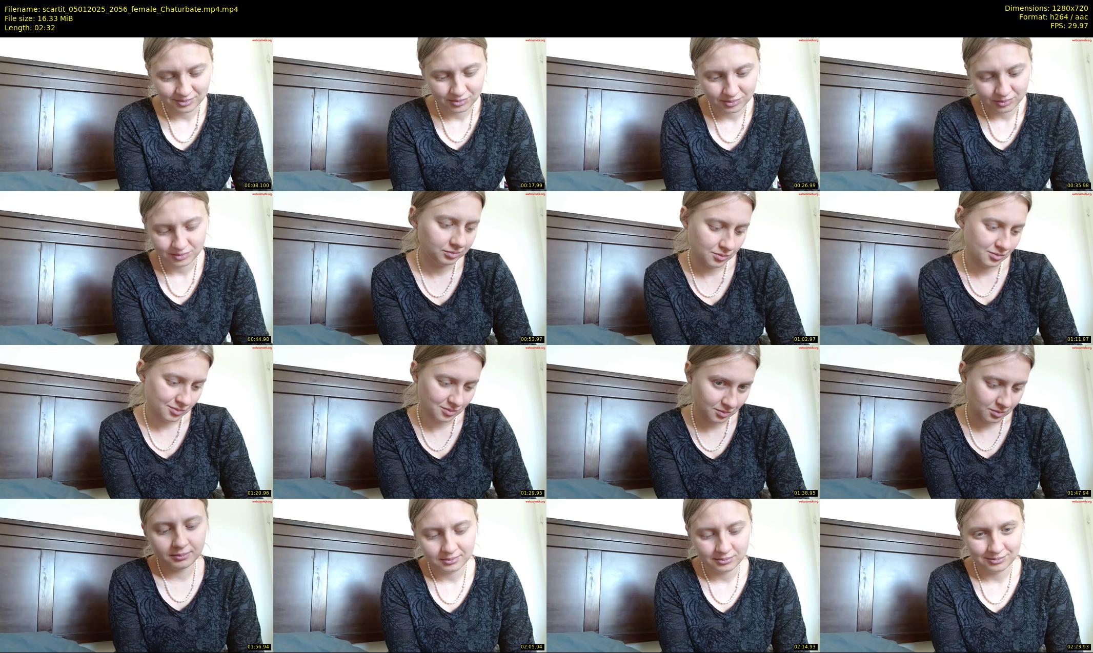 scartit — 3 minute Chaturbate female cam show recording, 720p, Jan 5, 2025