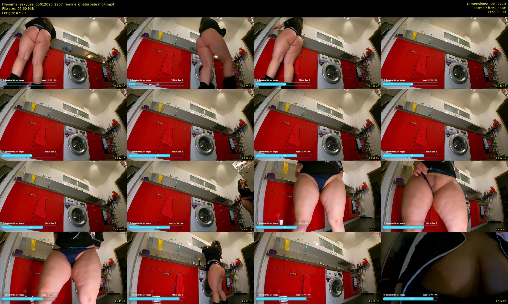 sexydea — 8 minute Chaturbate female cam show recording, 720p, Jan 5, 2025