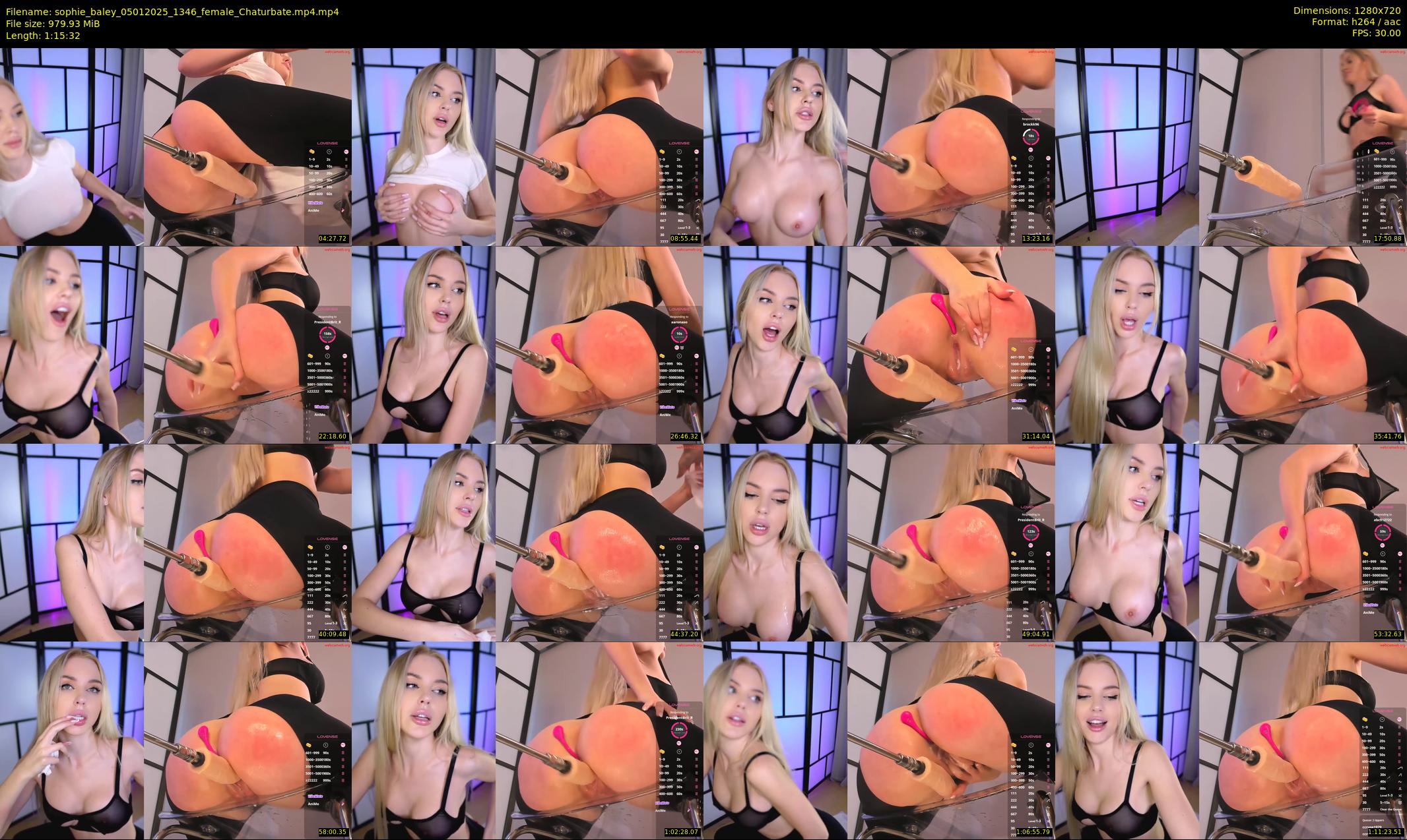 sophie_baley — 76 minute Chaturbate female cam show recording, 720p, Jan 5, 2025