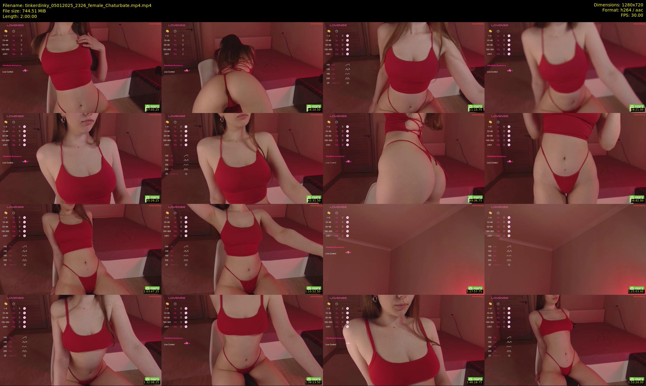 tinkerdinky — 120 minute Chaturbate female cam show recording, 720p, Jan 5, 2025