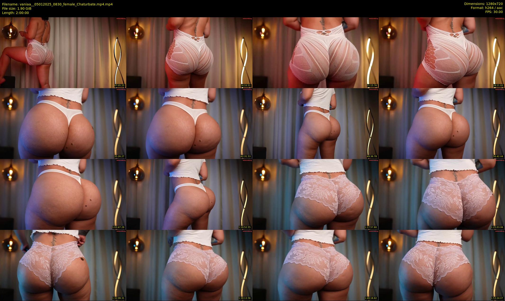 vaniaa_ — 120 minute Chaturbate female cam show recording, 720p, Jan 5, 2025