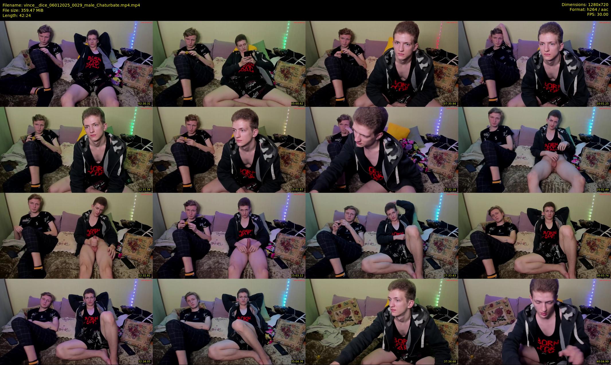 vince__dice — 43 minute Chaturbate male cam show recording, 720p, Jan 6, 2025