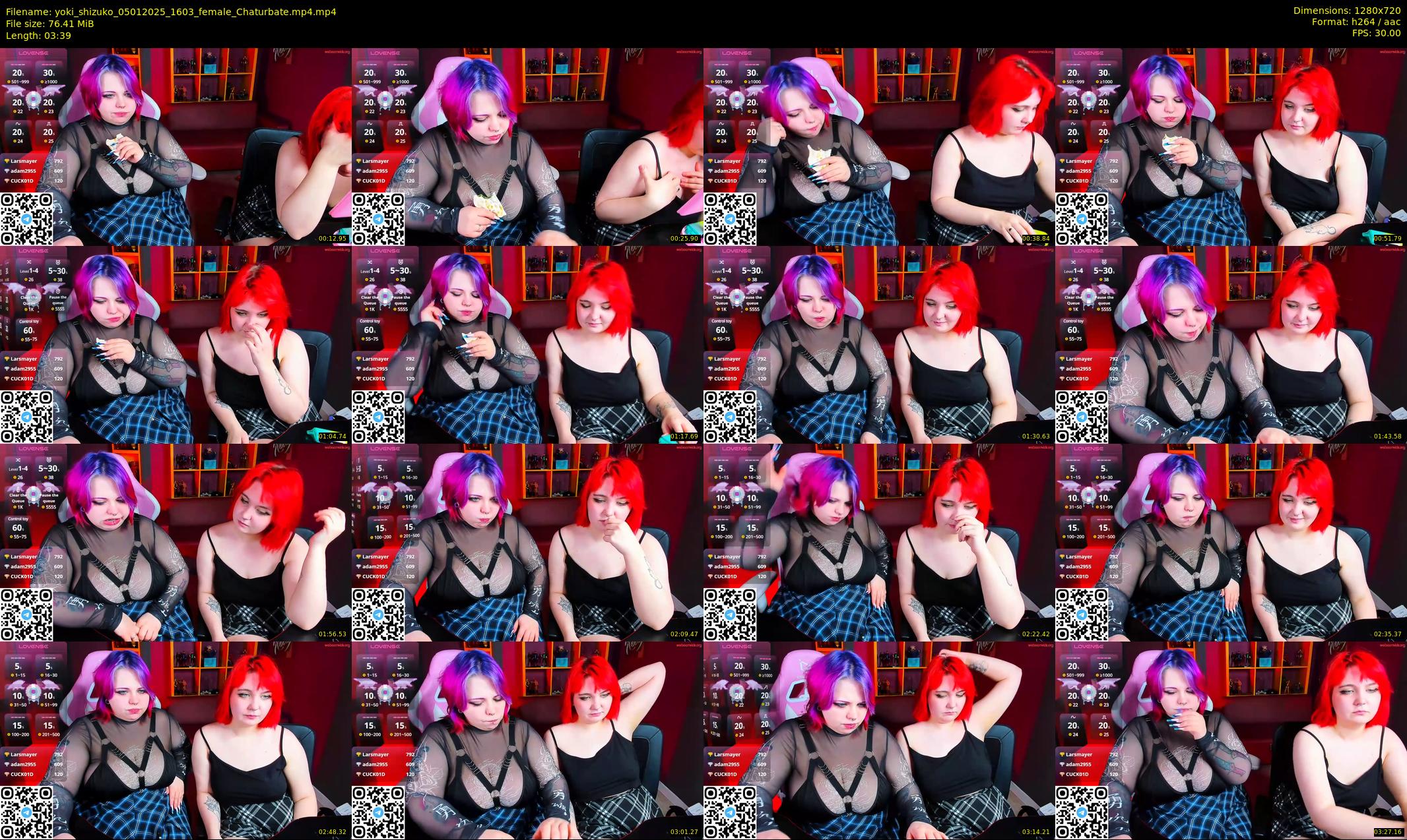 yoki_shizuko — 4 minute Chaturbate female cam show recording, 720p, Jan 5, 2025