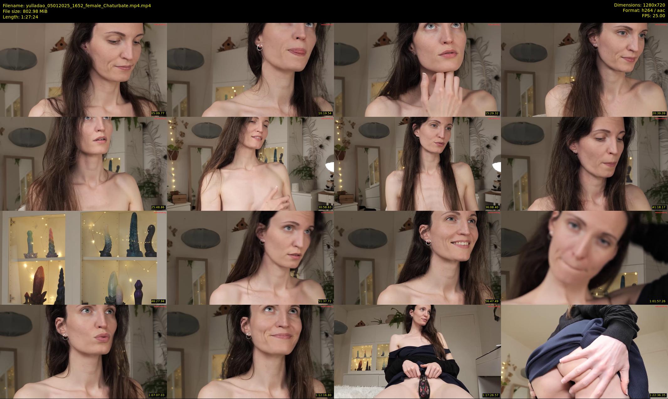 yulladao — 88 minute Chaturbate female cam show recording, 720p, Jan 5, 2025