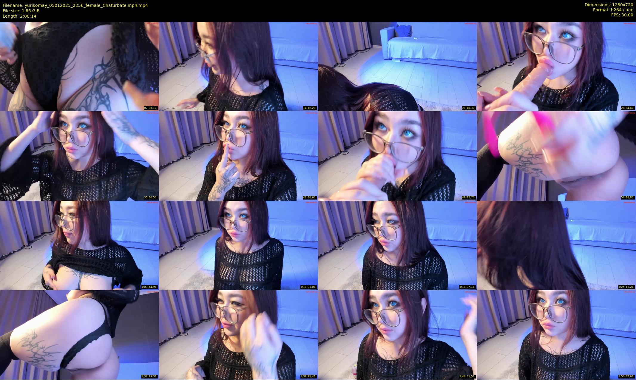 yurikomay — 121 minute Chaturbate female cam show recording, 720p, Jan 5, 2025