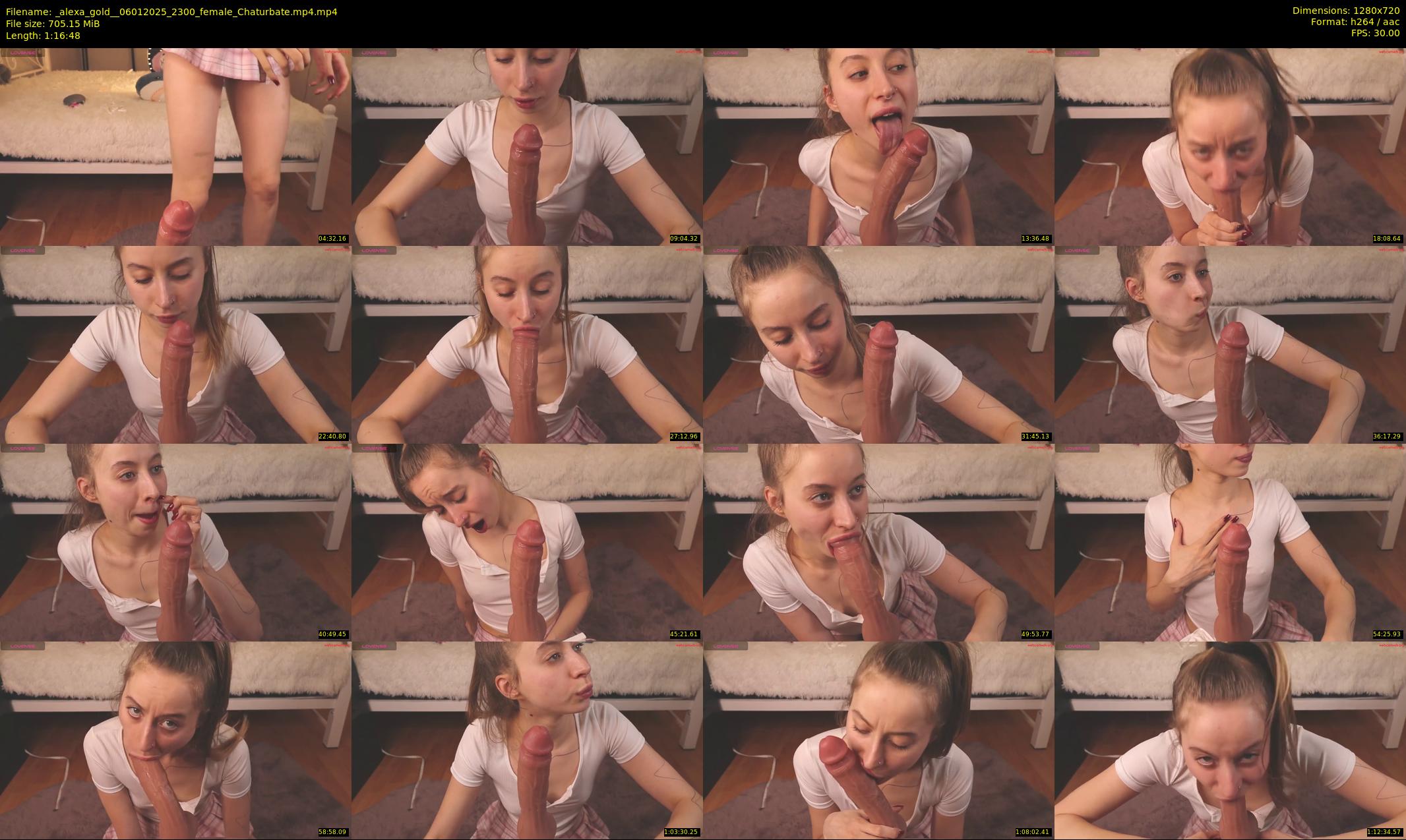 _alexa_gold_ — 77 minute Chaturbate female cam show recording, 720p, Jan 6, 2025