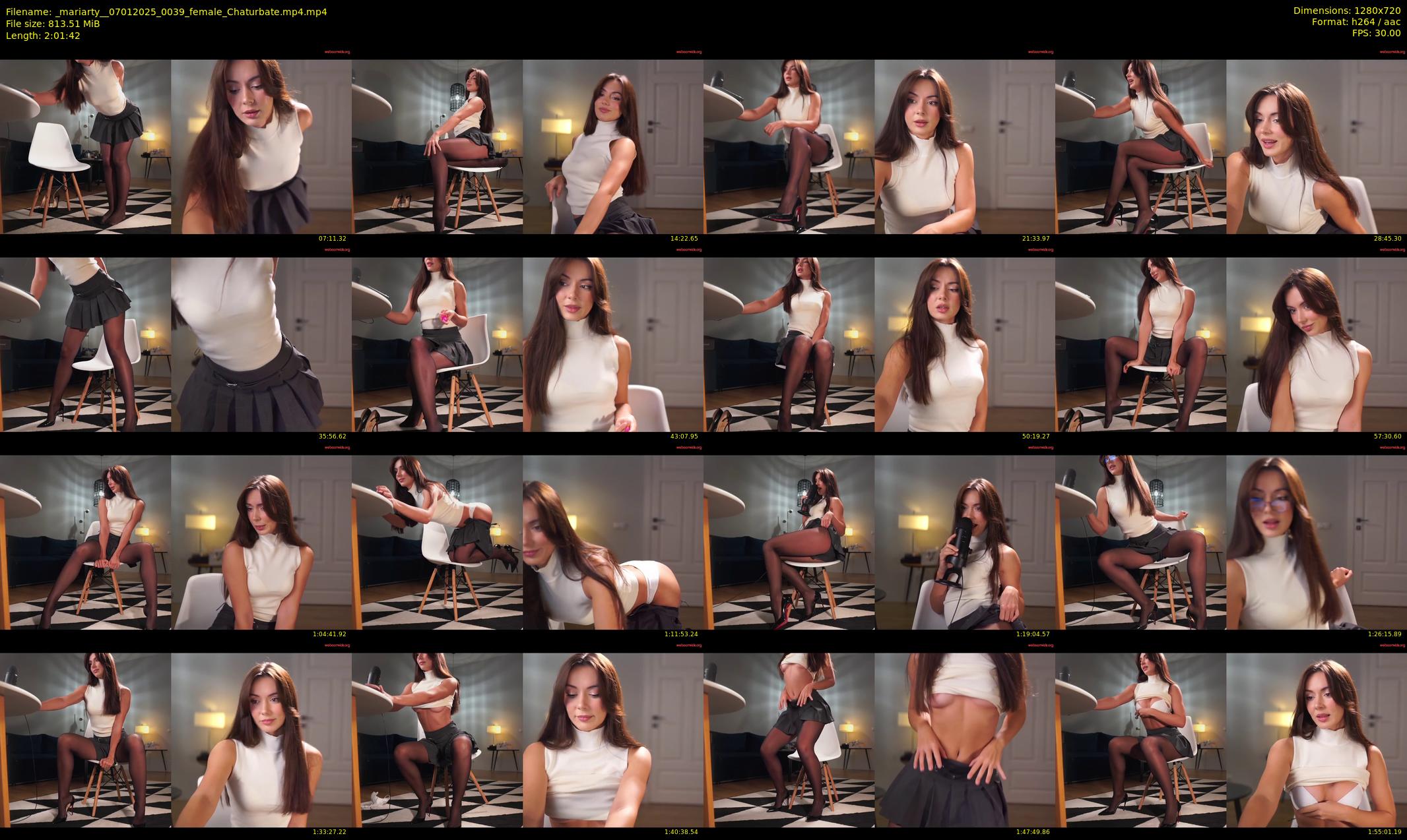 _mariarty_ — 122 minute Chaturbate female cam show recording, 720p, Jan 7, 2025