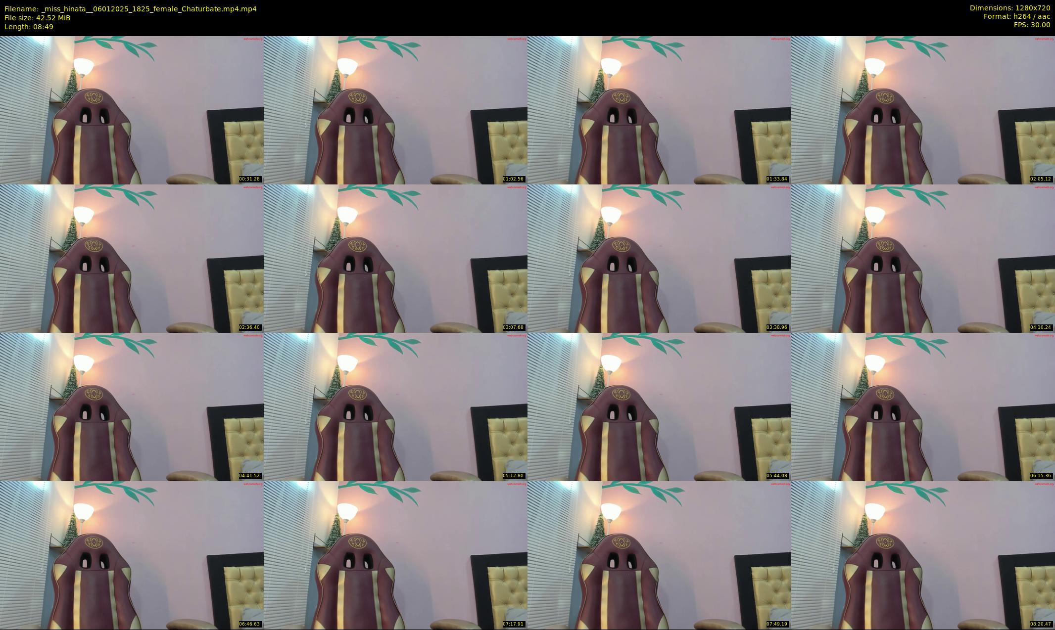 _miss_hinata_ — 9 minute Chaturbate female cam show recording, 720p, Jan 6, 2025