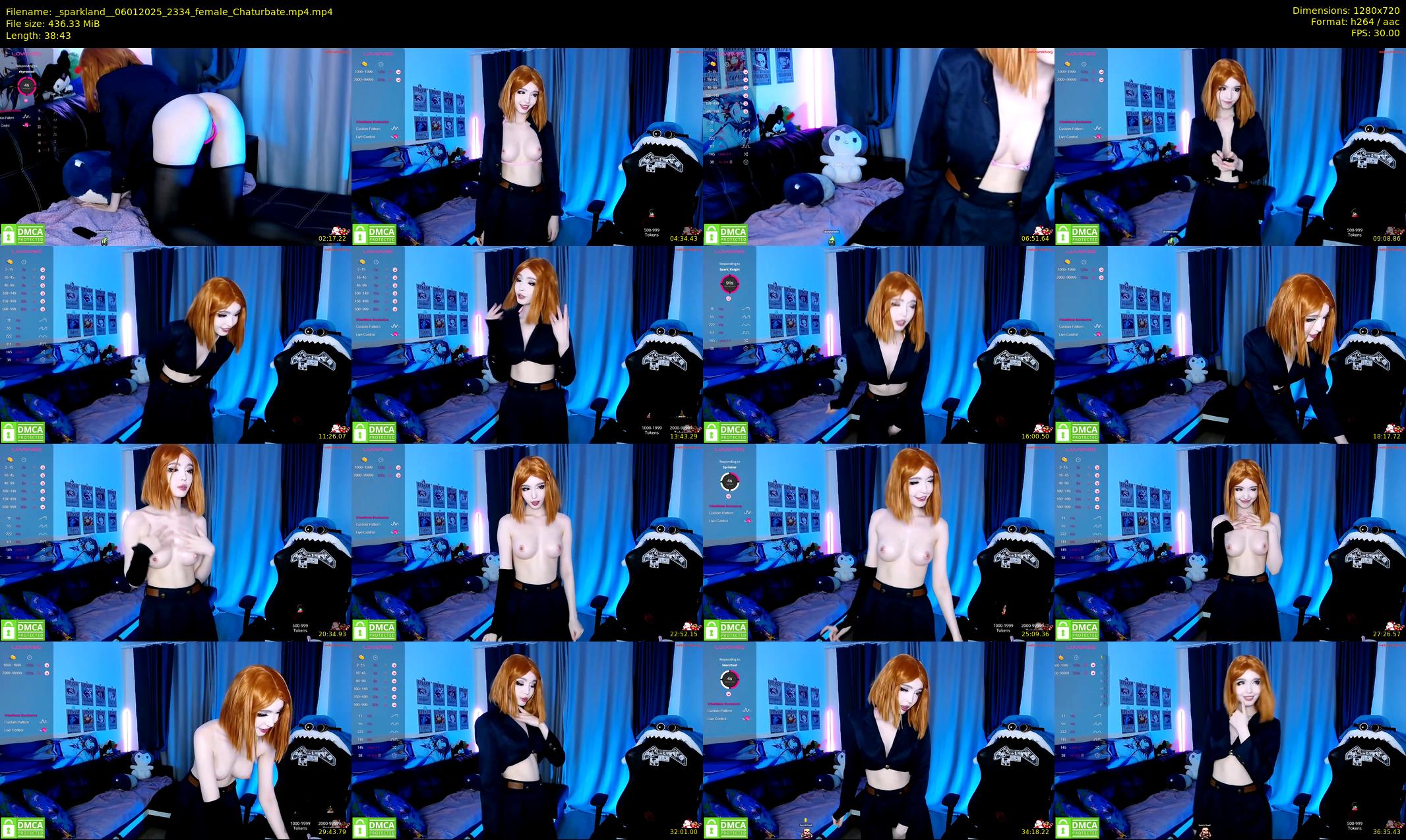 _sparkland_ — 39 minute Chaturbate female cam show recording, 720p, Jan 6, 2025
