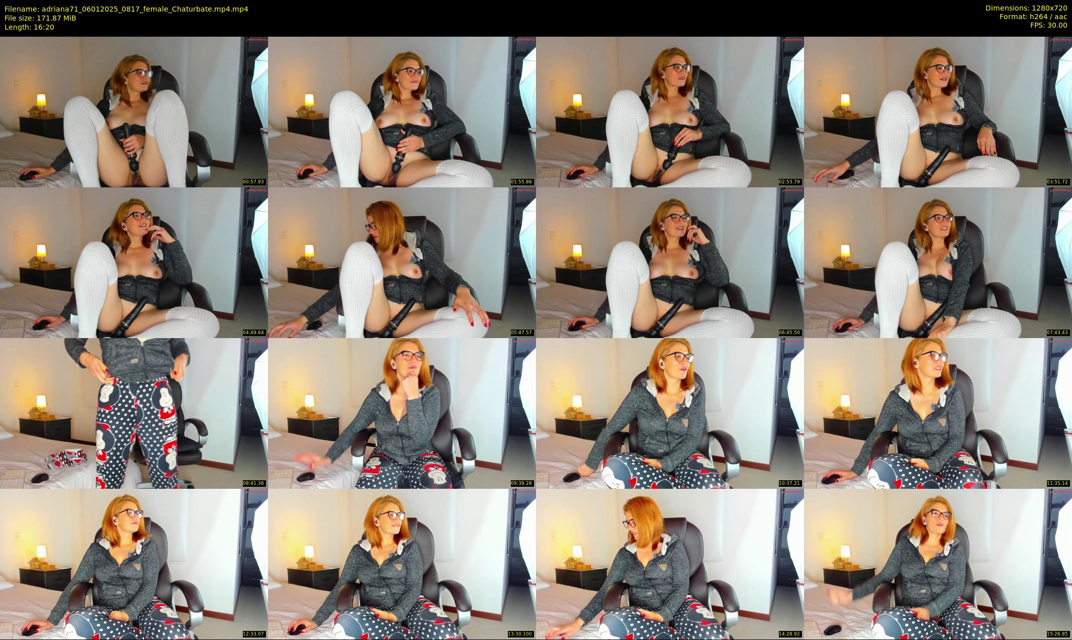 adriana71 — 17 minute Chaturbate couple cam show recording, 720p, Jan 6, 2025