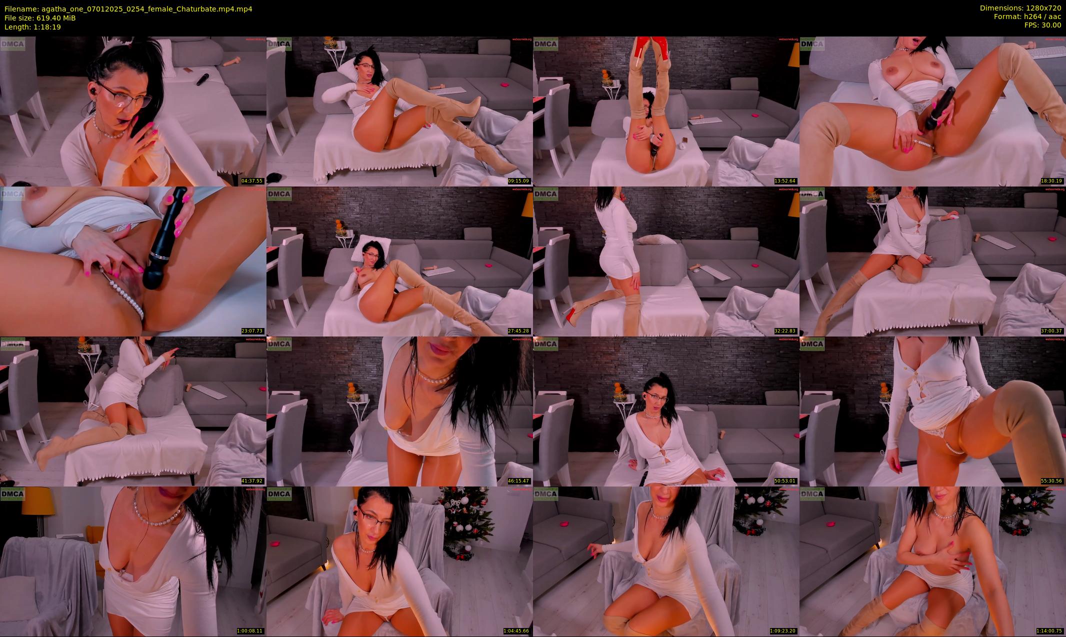 agatha_one — 79 minute Chaturbate female cam show recording, 720p, Jan 7, 2025