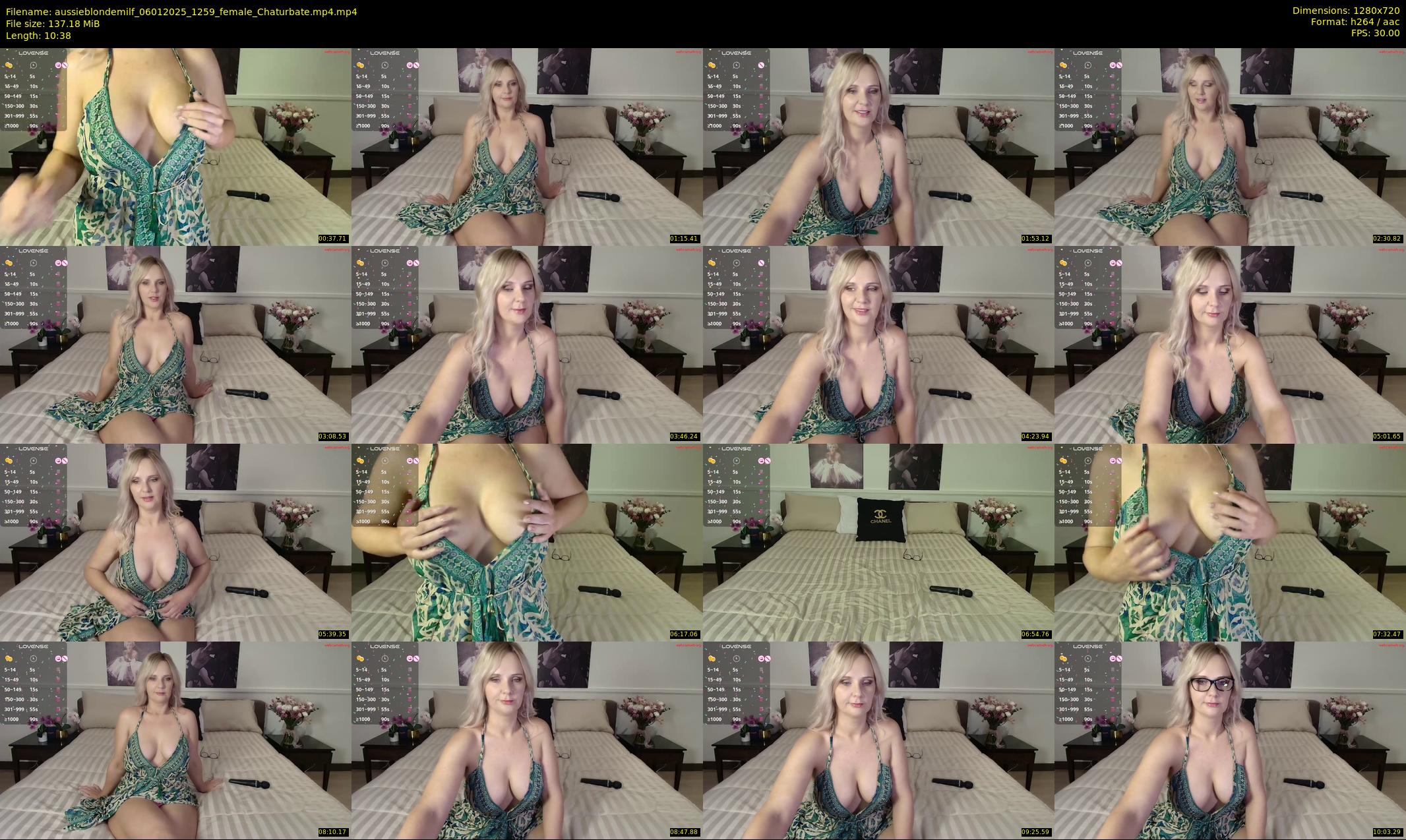 aussieblondemilf — 11 minute Chaturbate female cam show recording, 720p, Jan 6, 2025