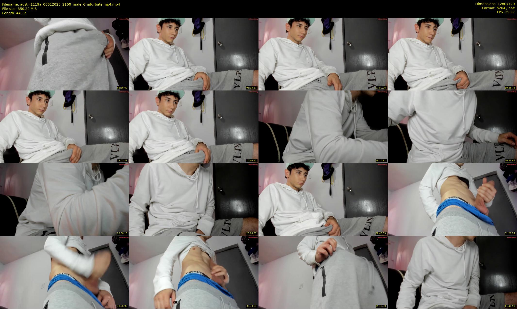 austin1119a — 45 minute Chaturbate male cam show recording, 720p, Jan 6, 2025