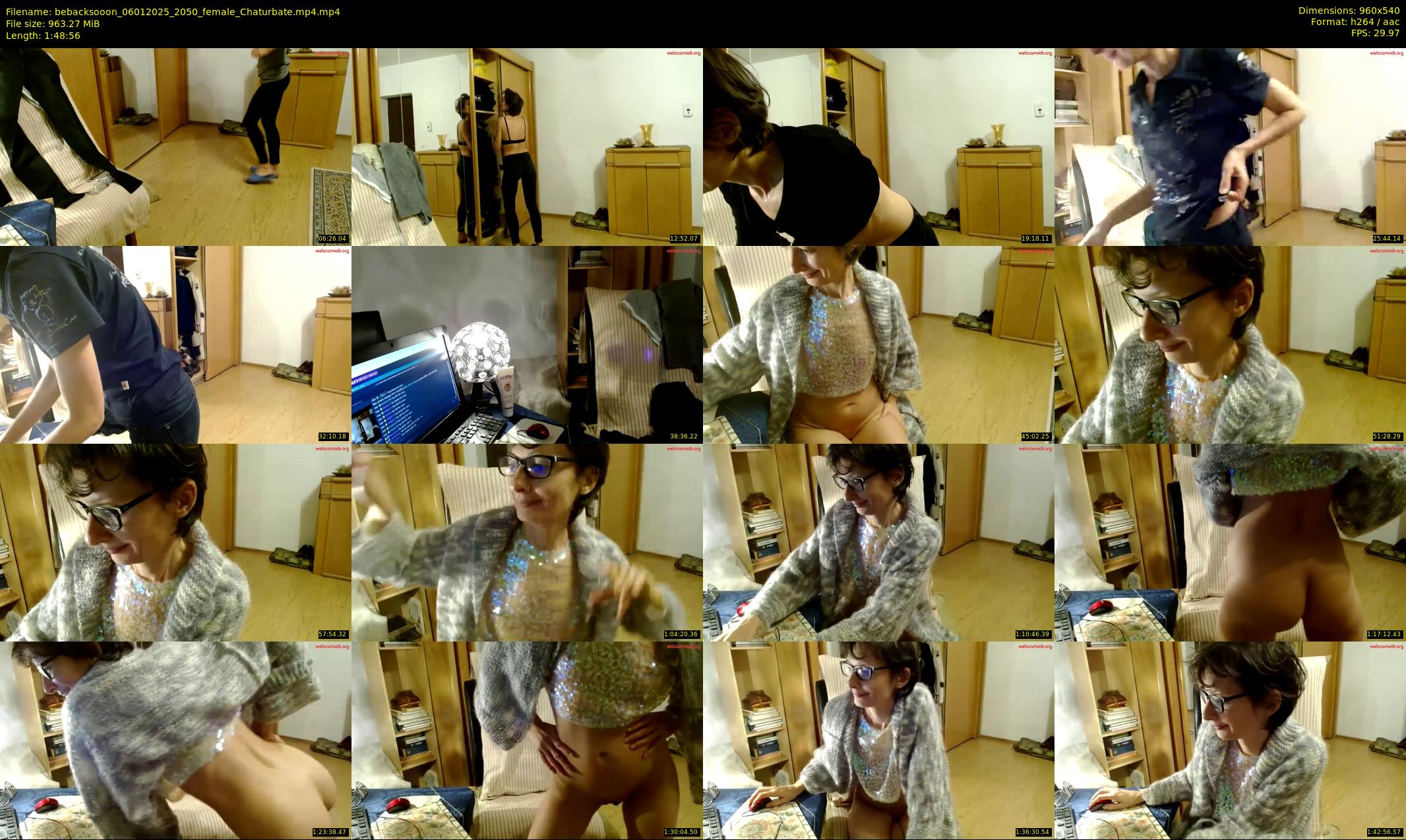 bebacksooon — 109 minute Chaturbate female cam show recording, 480p, Jan 6, 2025