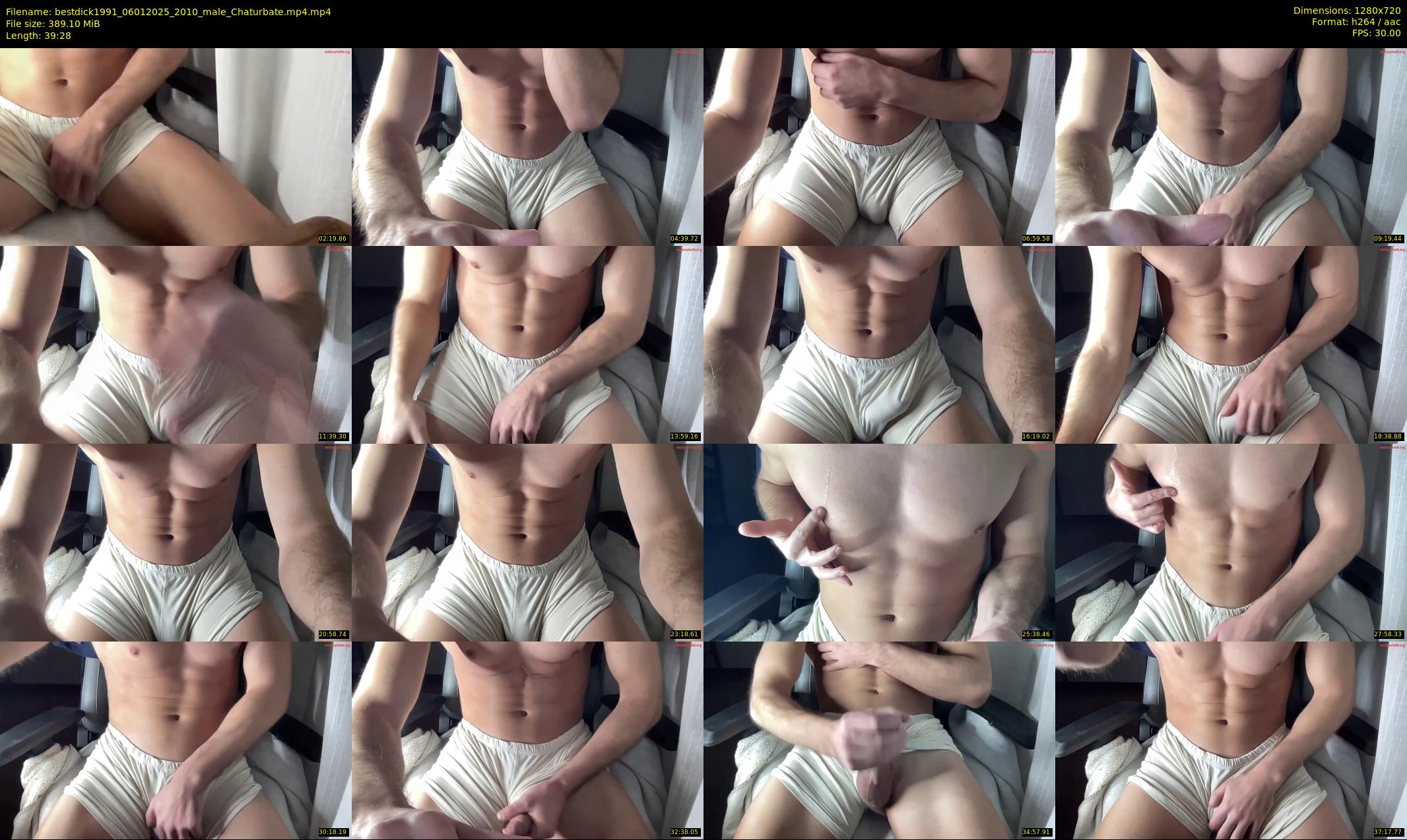 bestdick1991 — 40 minute Chaturbate male cam show recording, 720p, Jan 6, 2025