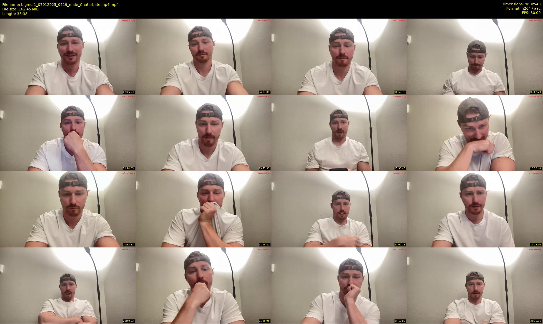 bigmcr1 — 39 minute Chaturbate male cam show recording, 480p, Jan 7, 2025
