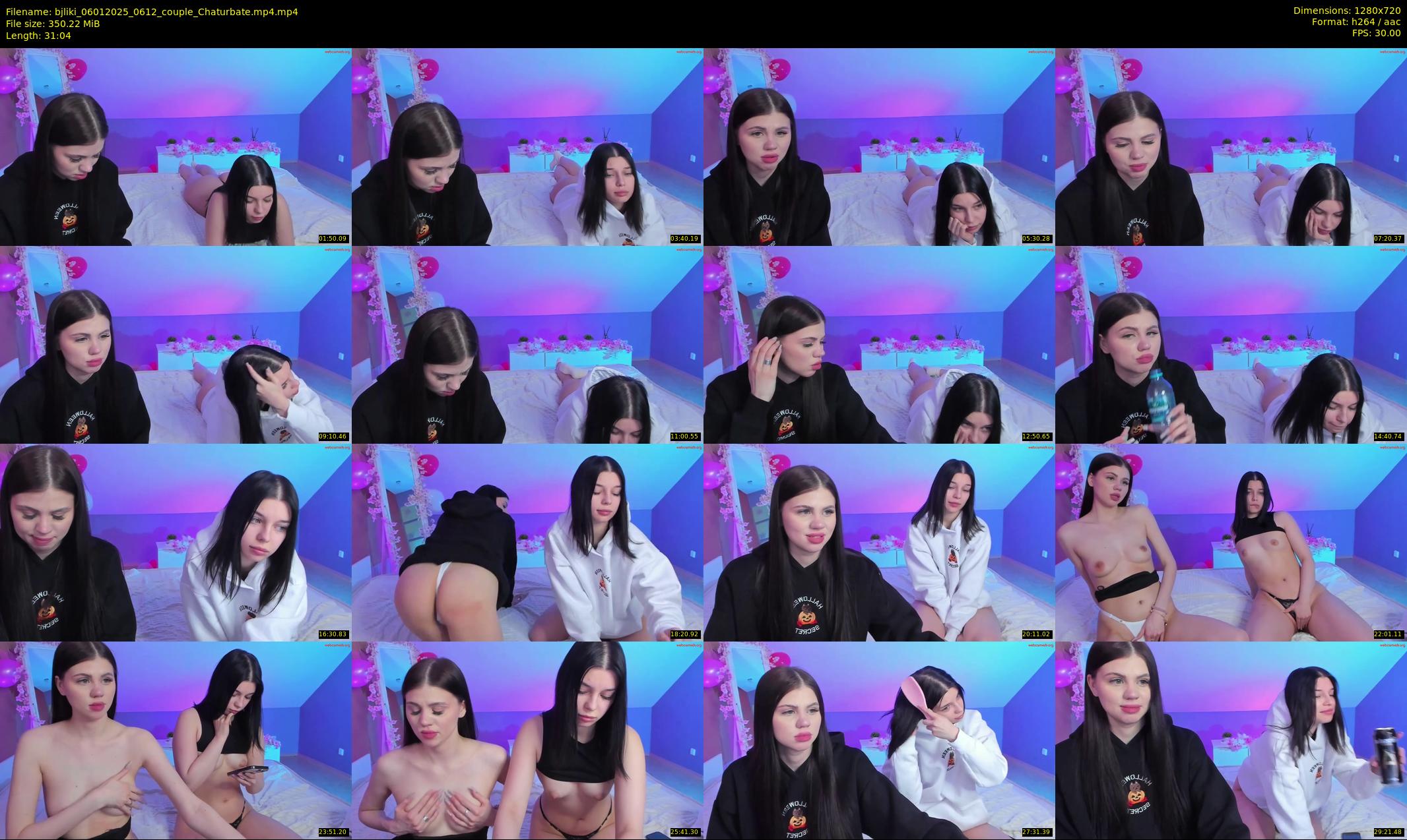 bjliki — 32 minute Chaturbate couple cam show recording, 720p, Jan 6, 2025