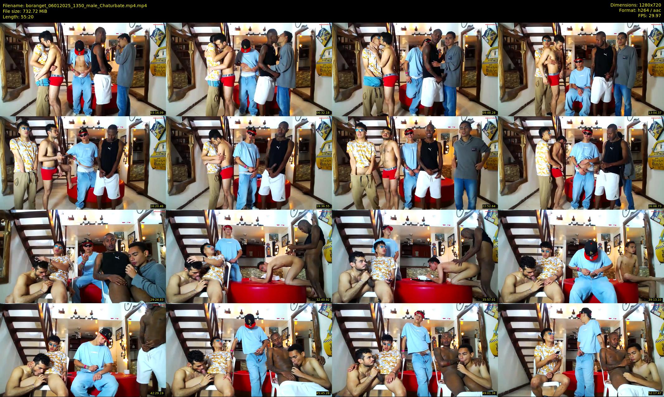 boranget — 56 minute Chaturbate male cam show recording, 720p, Jan 6, 2025
