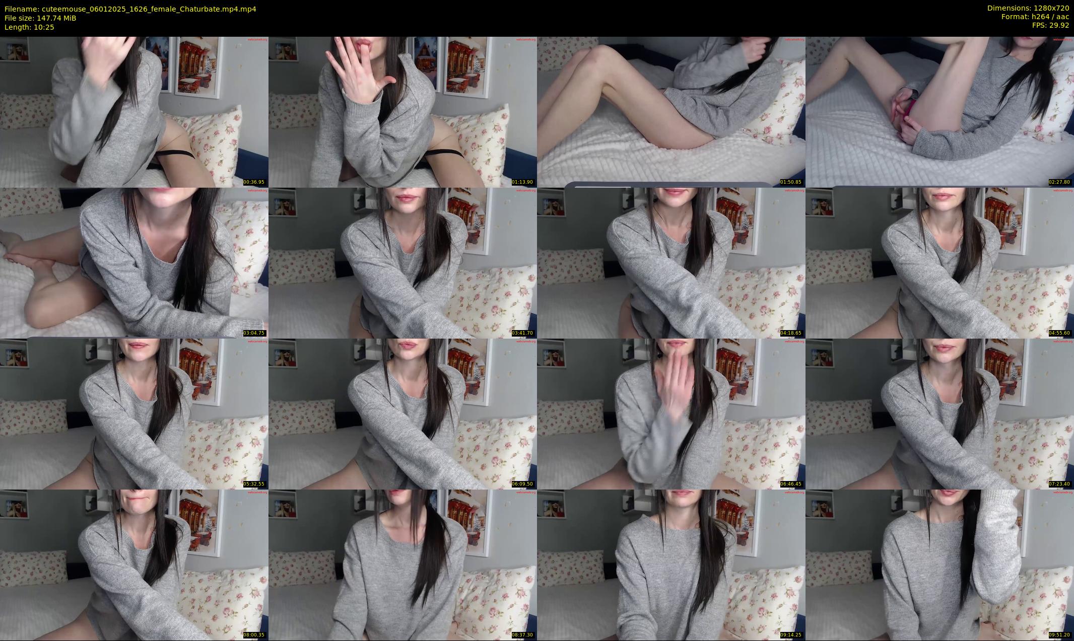 cuteemouse — 11 minute Chaturbate female cam show recording, 720p, Jan 6, 2025