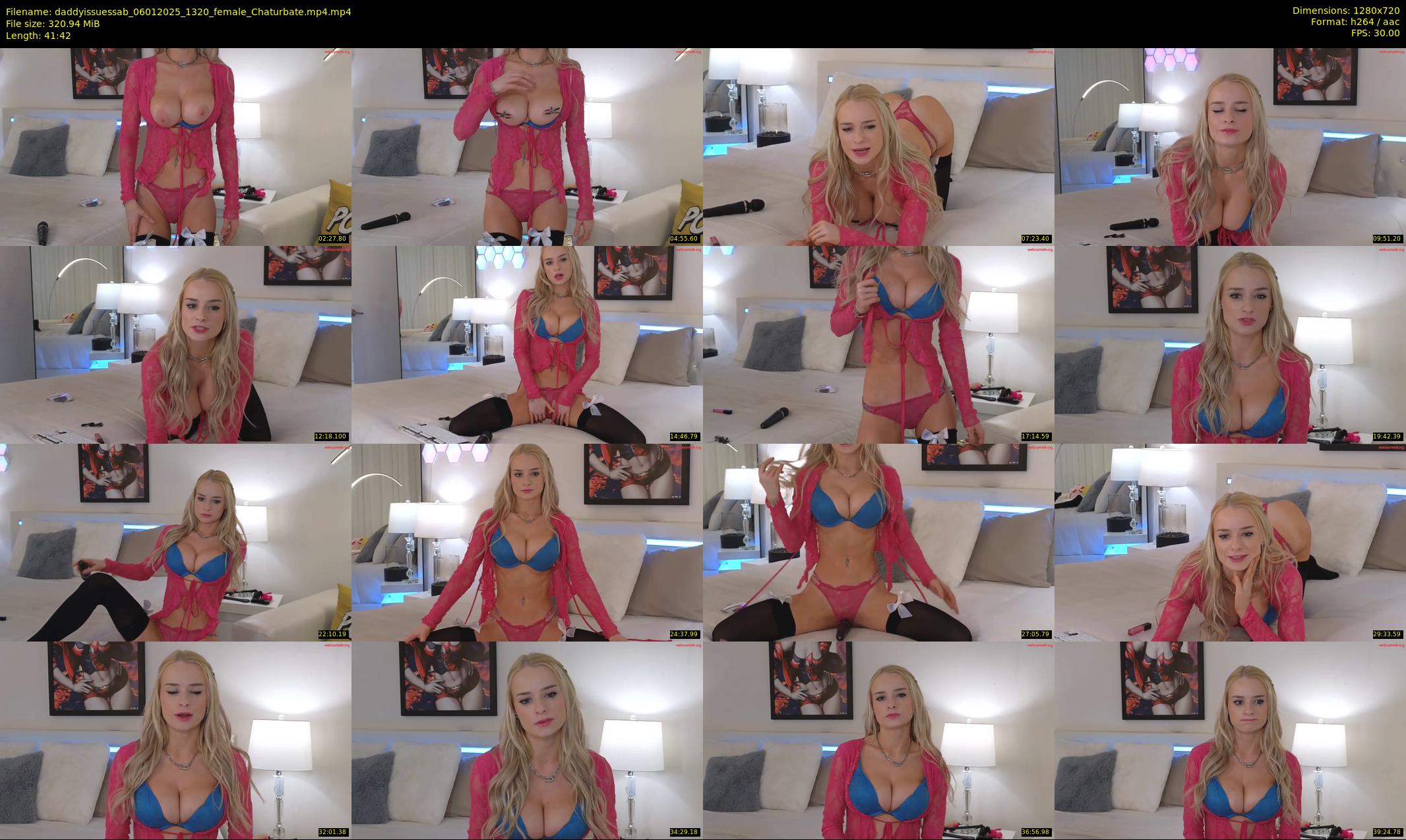 daddyissuessab — 42 minute Chaturbate female cam show recording, 720p, Jan 6, 2025