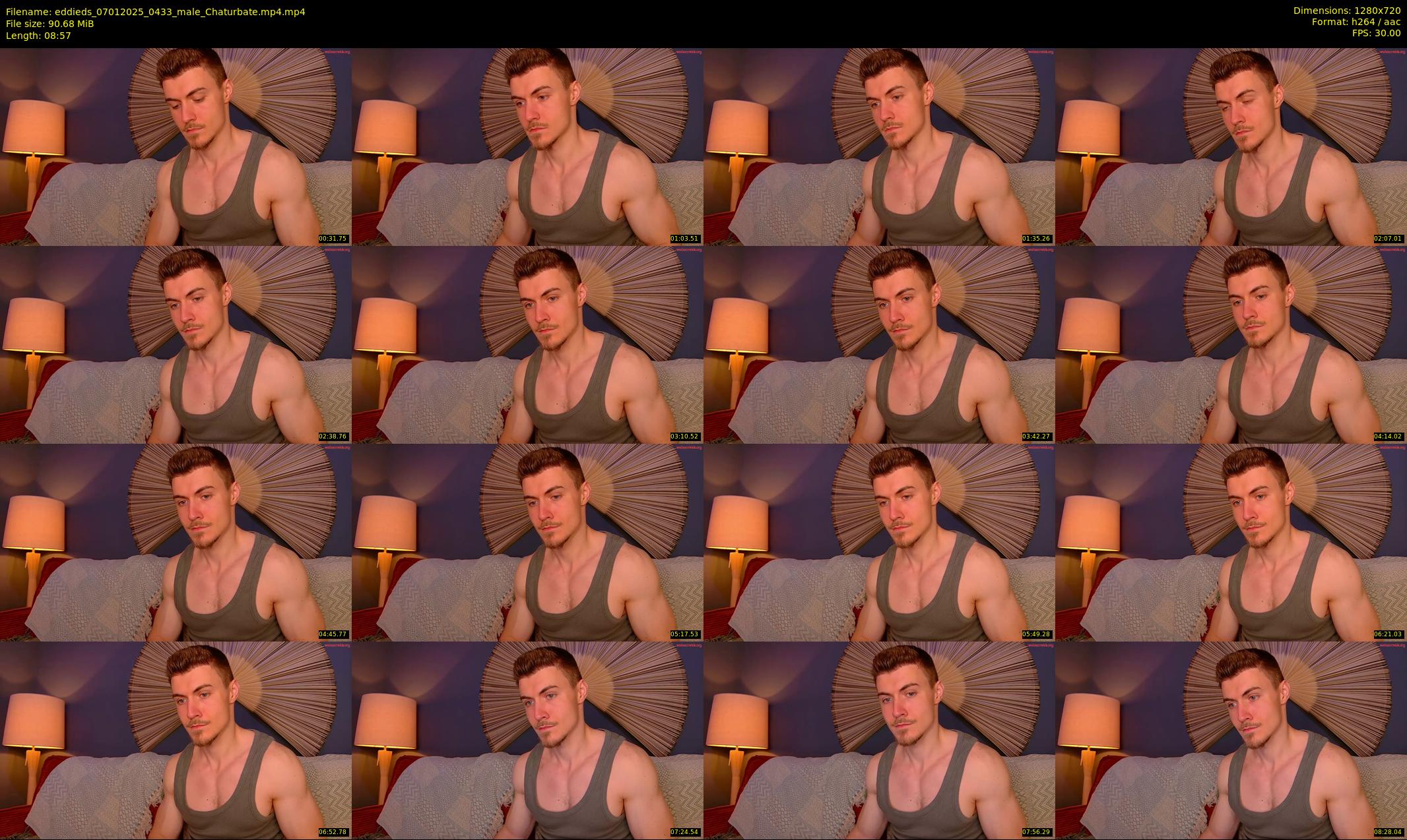 eddieds — 9 minute Chaturbate male cam show recording, 720p, Jan 7, 2025