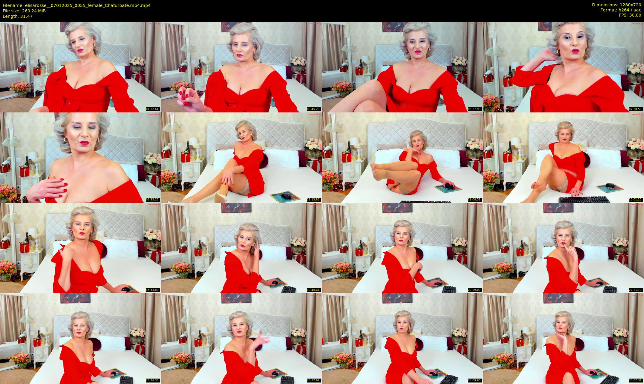 elisarosse_ — 32 minute Chaturbate female cam show recording, 720p, Jan 7, 2025