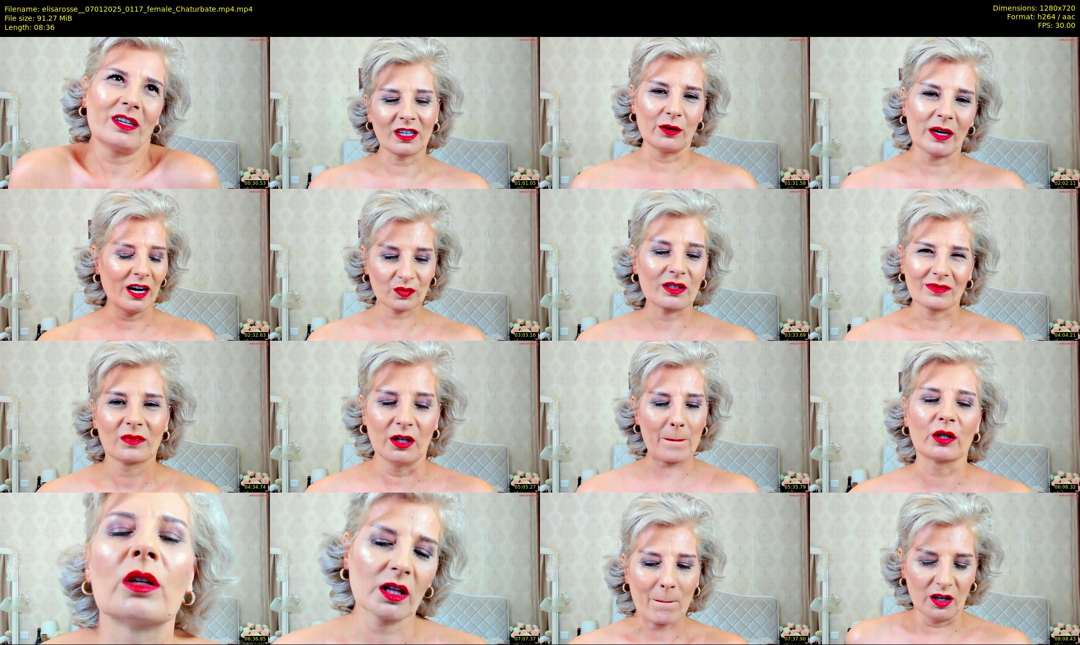 elisarosse_ — 9 minute Chaturbate female cam show recording, 720p, Jan 7, 2025