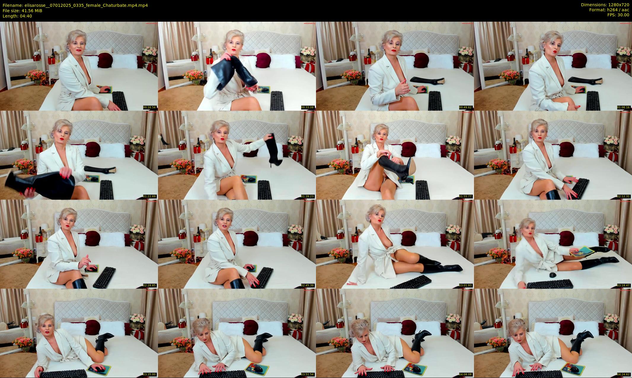 elisarosse_ — 5 minute Chaturbate female cam show recording, 720p, Jan 7, 2025