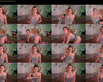 emilyhewell — 5 minute Chaturbate female cam show recording, 720p, Jan 6, 2025
