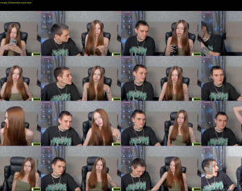 eshcka — 53 minute Chaturbate couple cam show recording, 720p, Jan 6, 2025