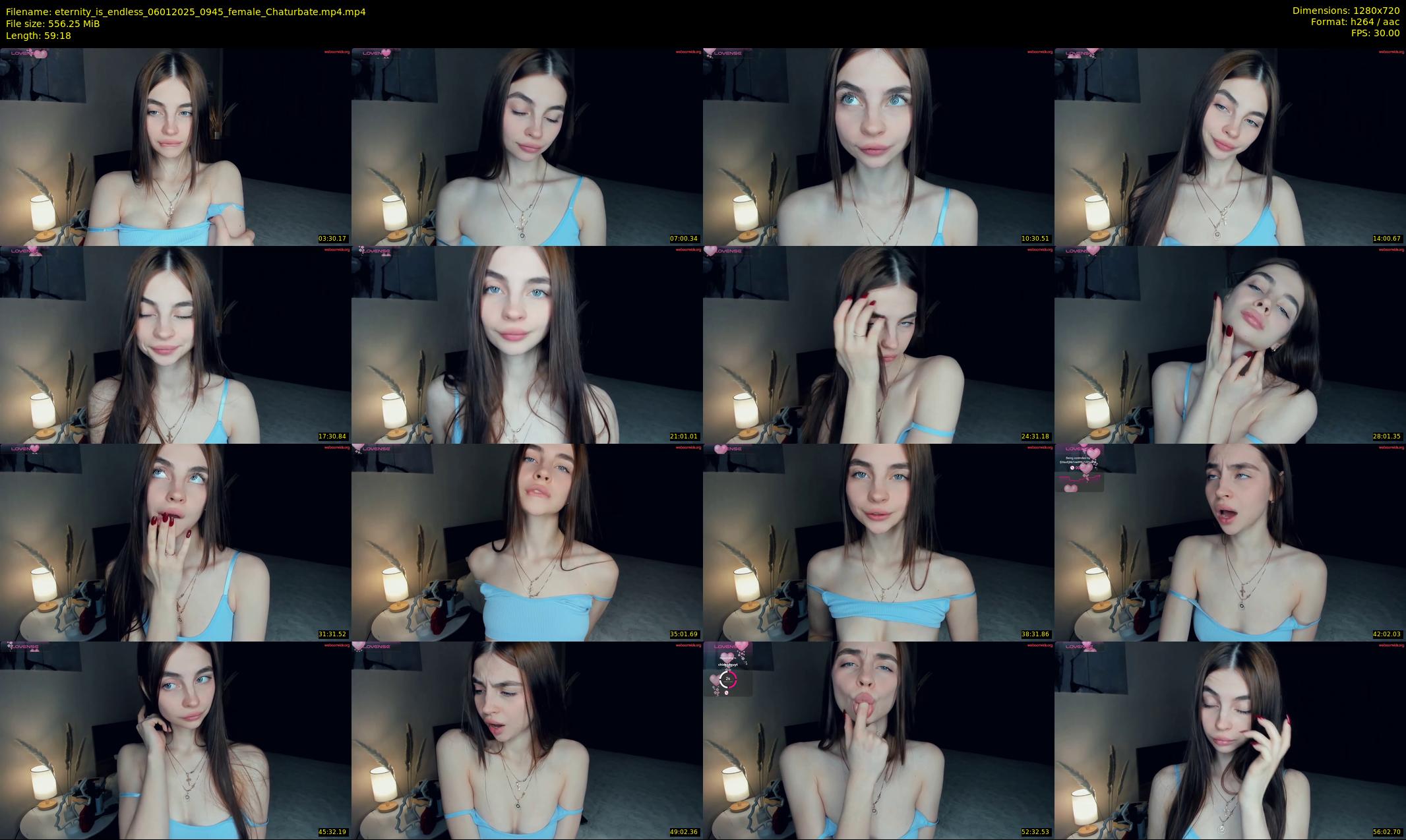 eternity_is_endless — 60 minute Chaturbate female cam show recording, 720p, Jan 6, 2025