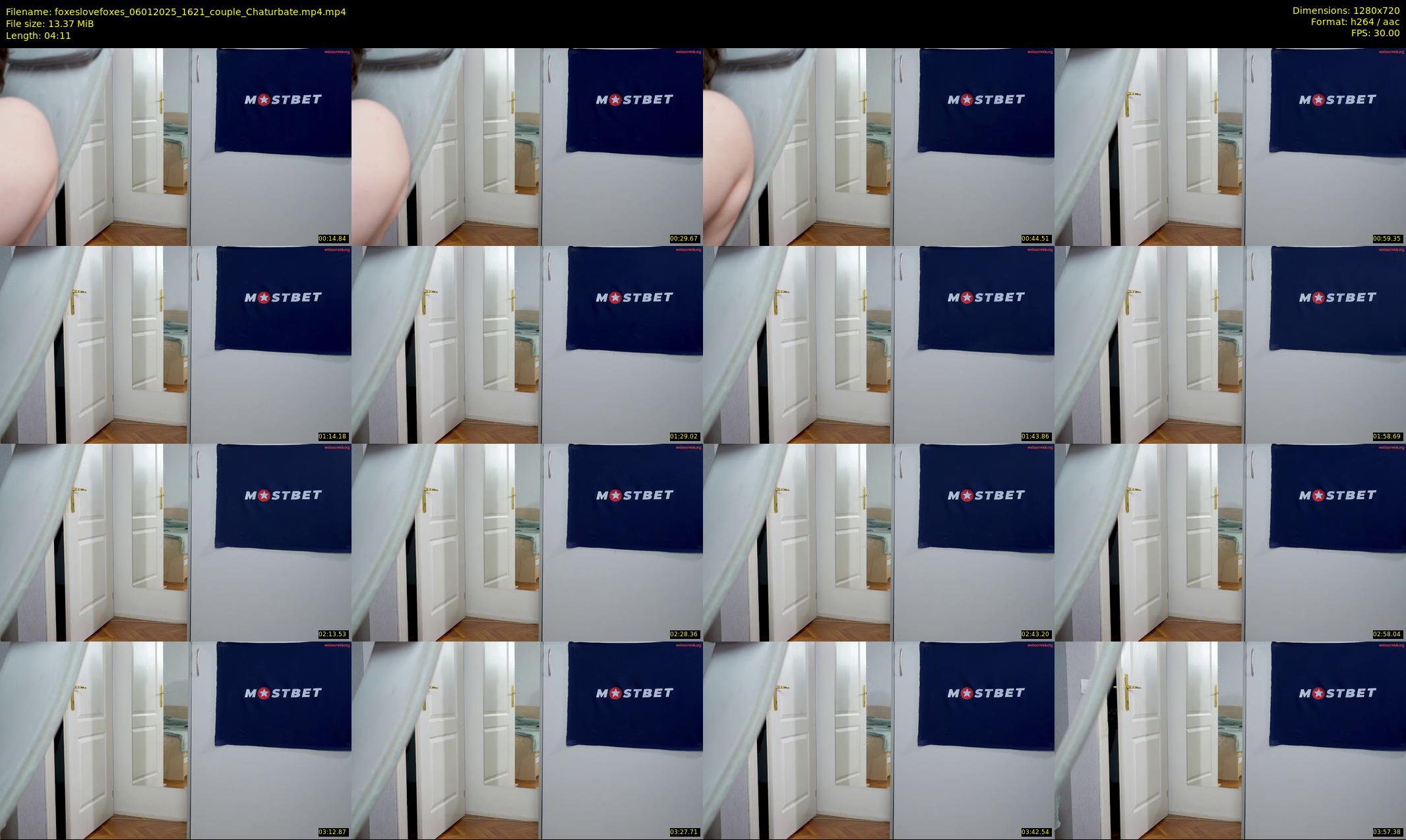 foxeslovefoxes — 5 minute Chaturbate couple cam show recording, 720p, Jan 6, 2025