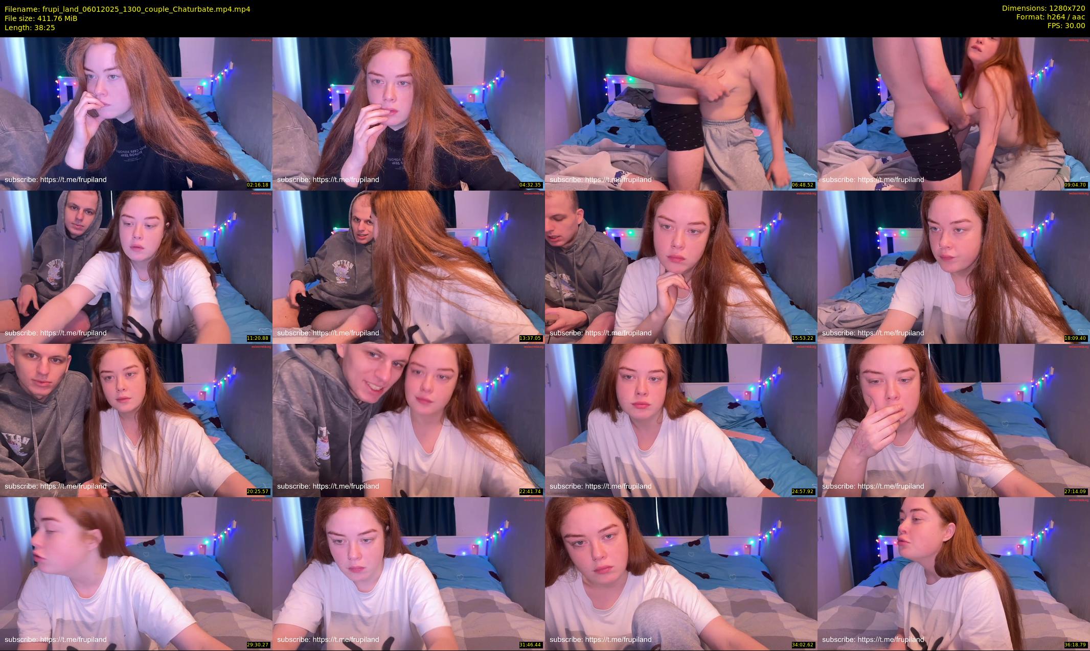 frupi_land — 39 minute Chaturbate couple cam show recording, 720p, Jan 6, 2025