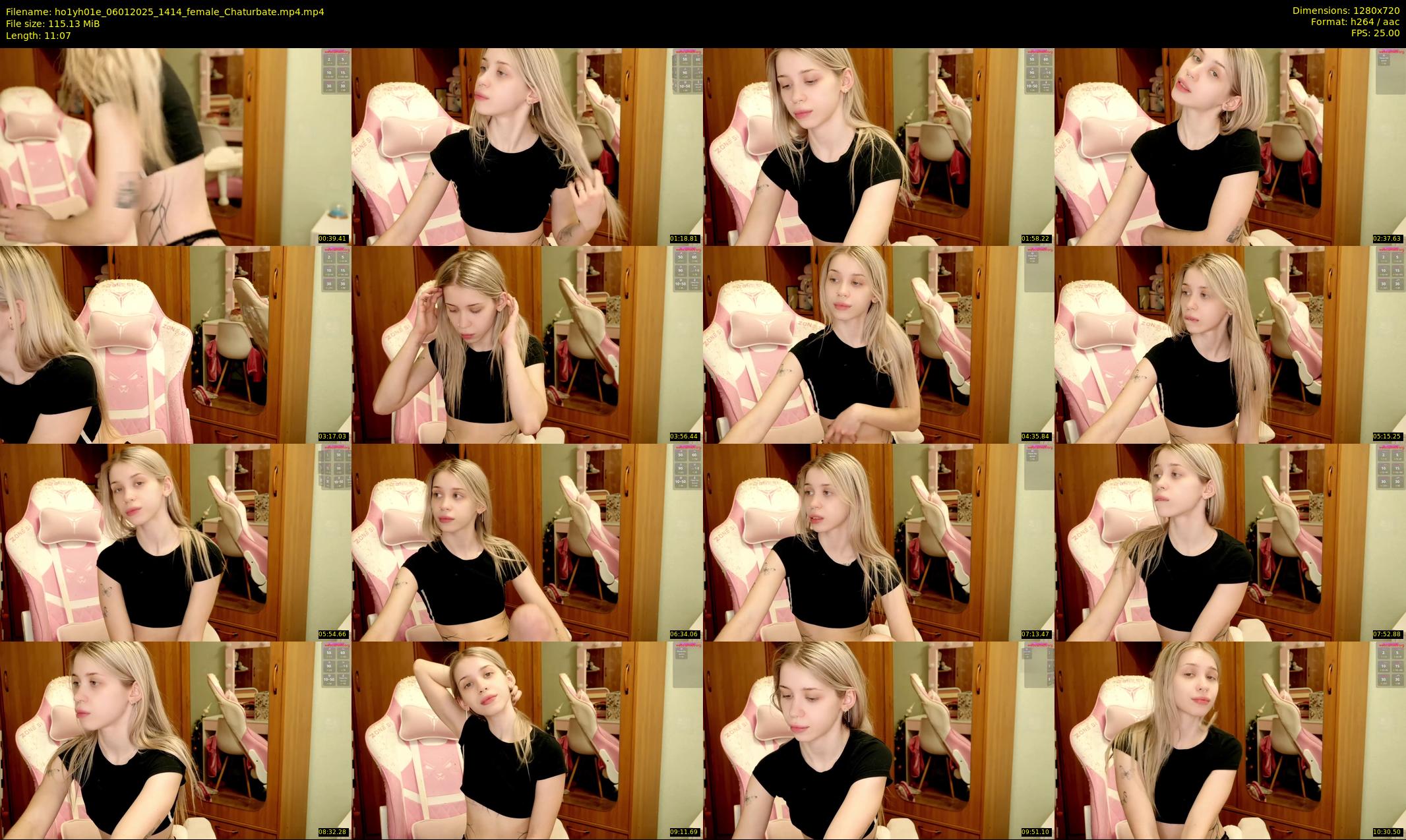 ho1yh01e — 12 minute Chaturbate couple cam show recording, 720p, Jan 6, 2025