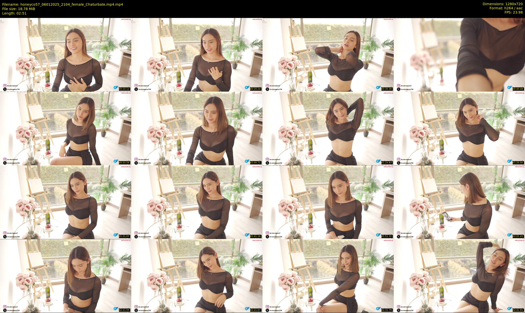 honeyco57 — 3 minute Chaturbate female cam show recording, 720p, Jan 6, 2025