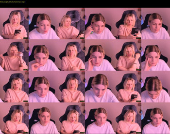 hottyblonds — 20 minute Chaturbate couple cam show recording, 720p, Jan 6, 2025